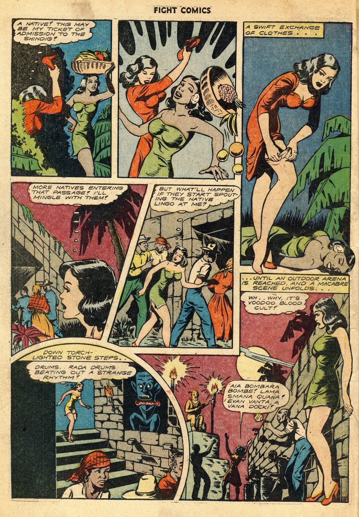 Read online Fight Comics comic -  Issue #30 - 16