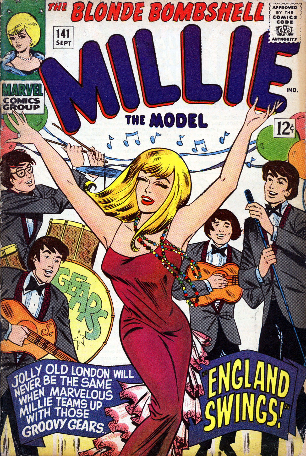 Read online Millie the Model comic -  Issue #141 - 1