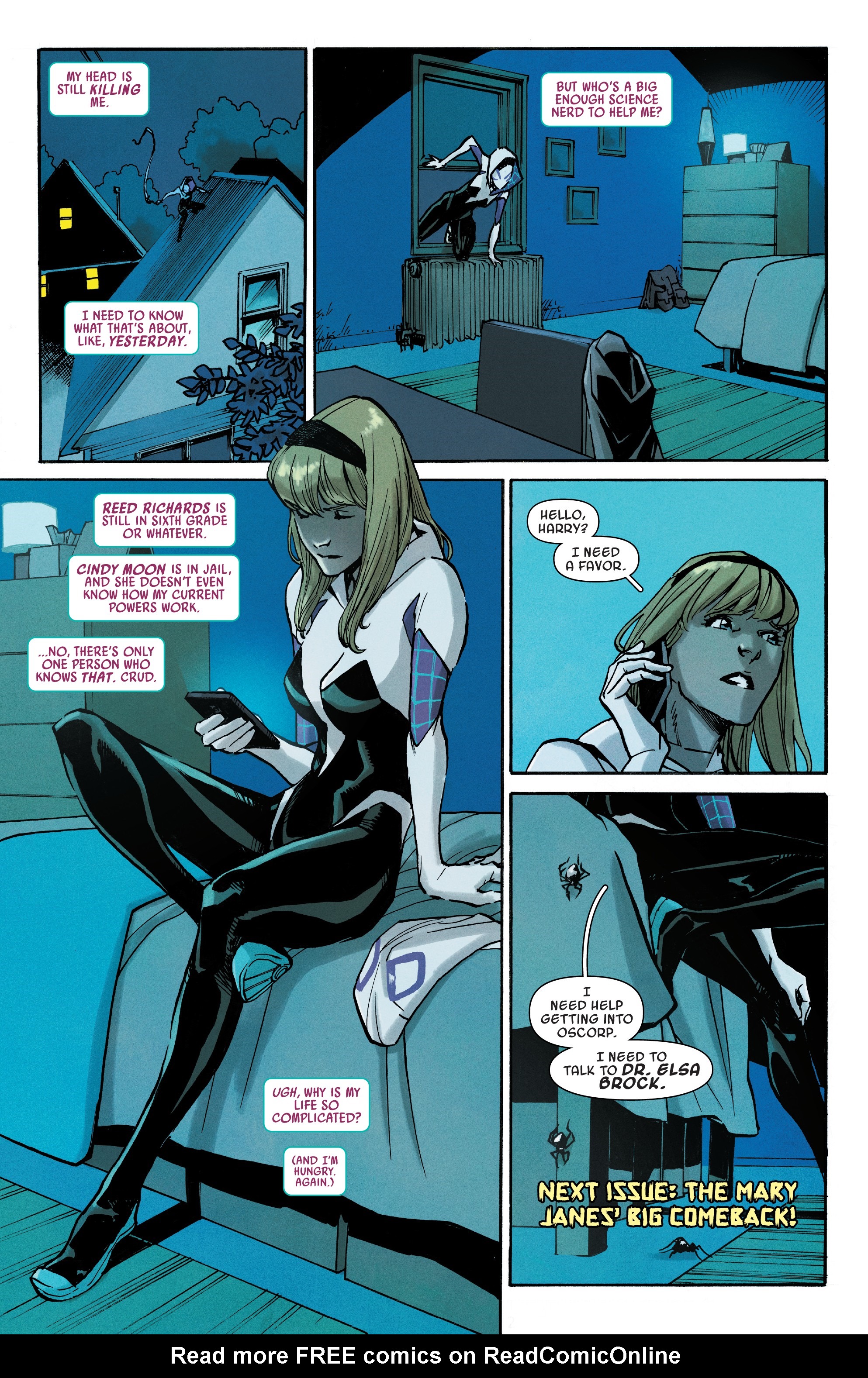 Read online Spider-Gwen: Ghost-Spider comic -  Issue #7 - 23