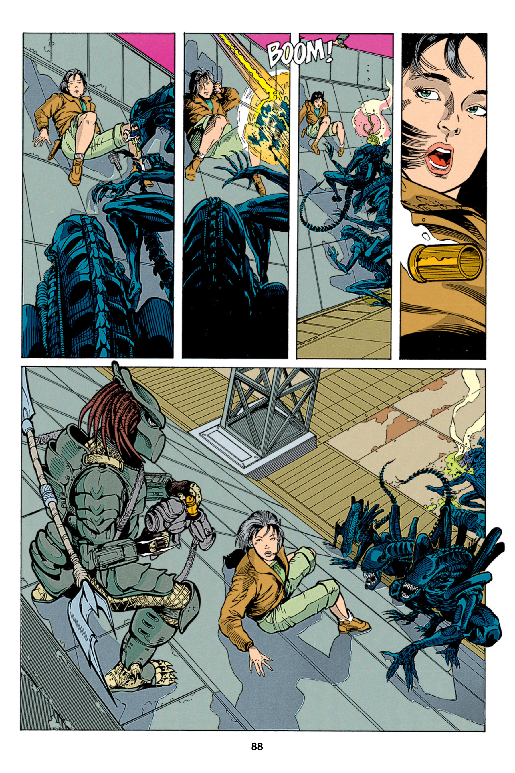 Read online Aliens vs. Predator Omnibus comic -  Issue # _TPB 1 Part 1 - 88