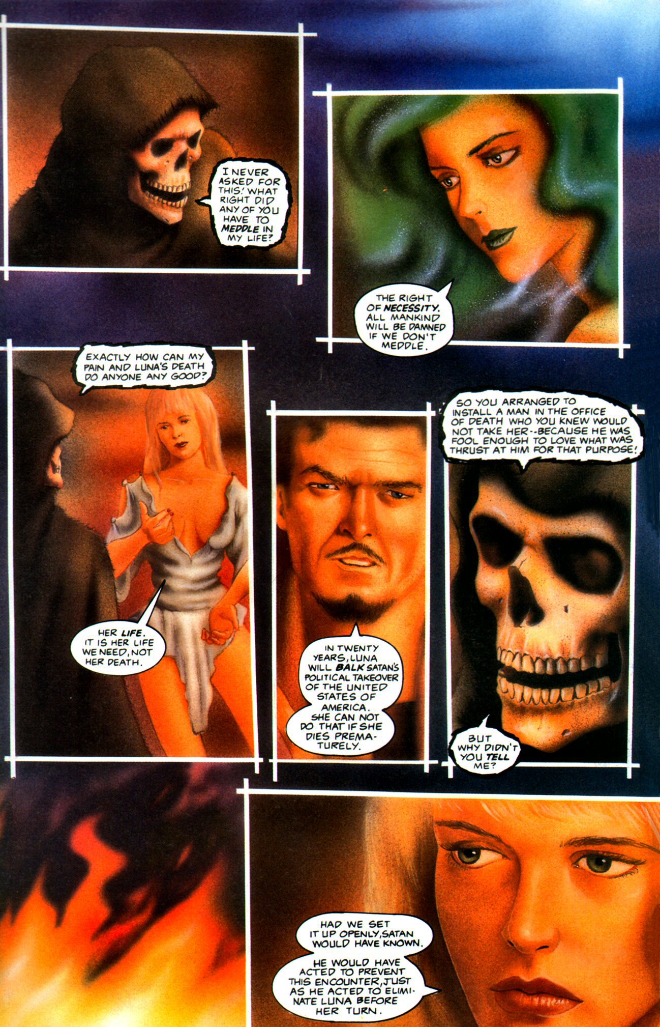 Read online Piers Anthony's Incarnations of Immortality: On A Pale Horse comic -  Issue #5 - 33