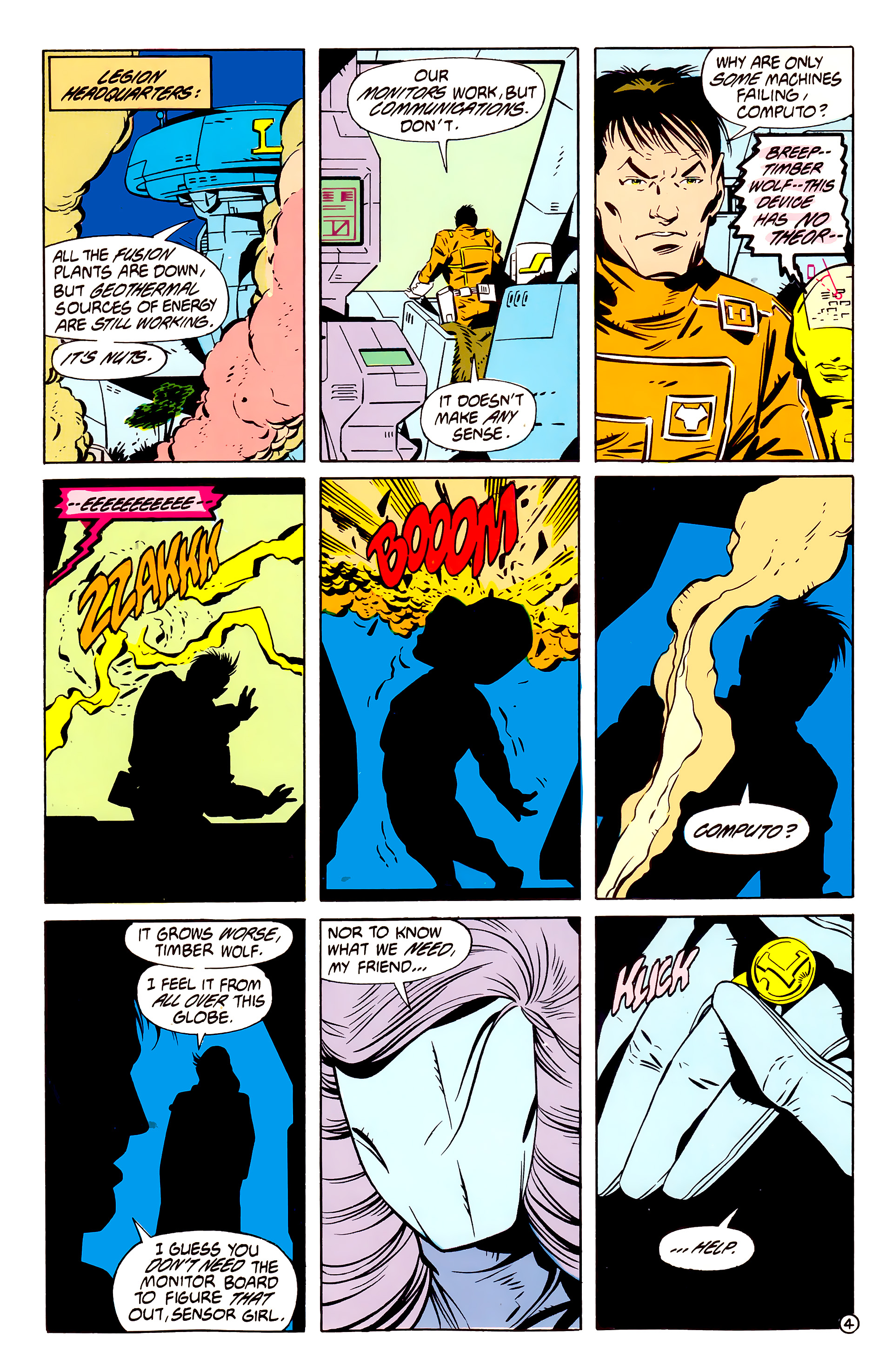 Read online Legion of Super-Heroes (1984) comic -  Issue #61 - 5
