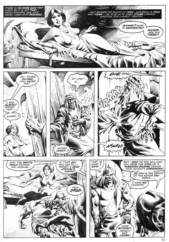 Read online The Savage Sword Of Conan comic -  Issue #37 - 11