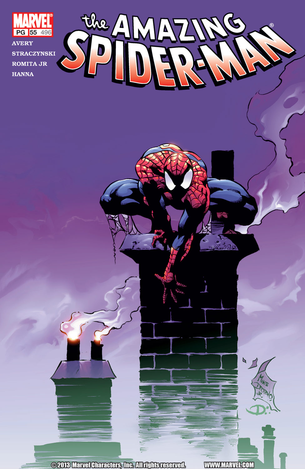 Read online The Amazing Spider-Man (1999) comic -  Issue #55 - 1