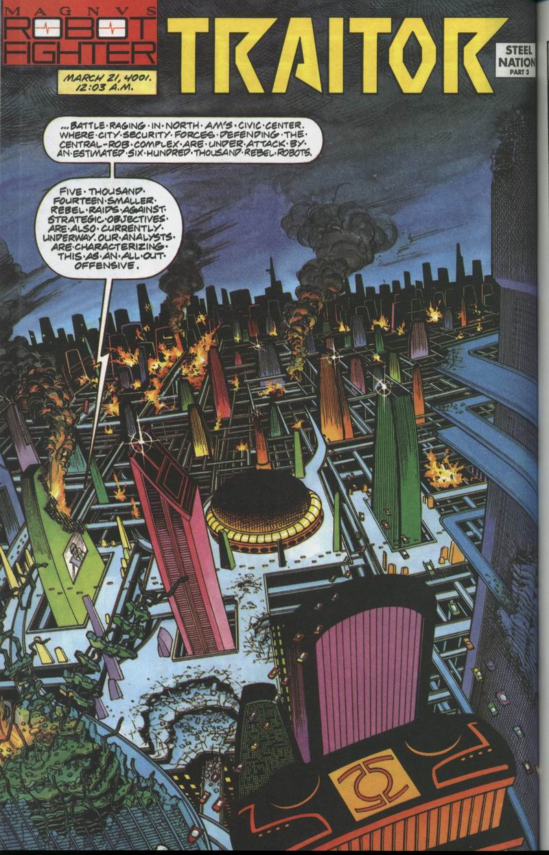 Read online Magnus Robot Fighter (1991) comic -  Issue #3 - 2
