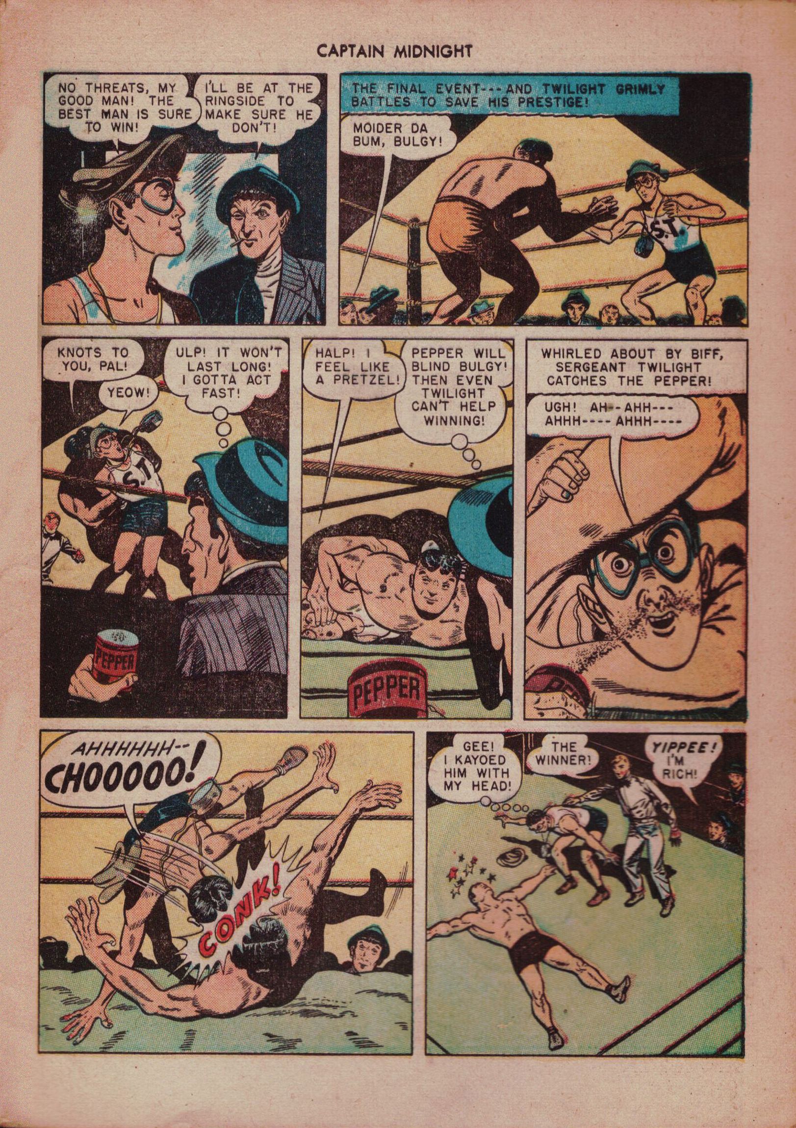 Read online Captain Midnight (1942) comic -  Issue #48 - 33