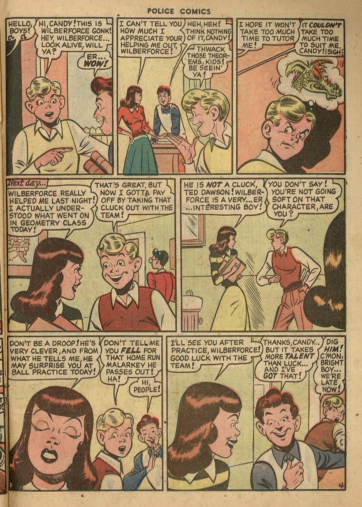 Read online Police Comics comic -  Issue #90 - 22