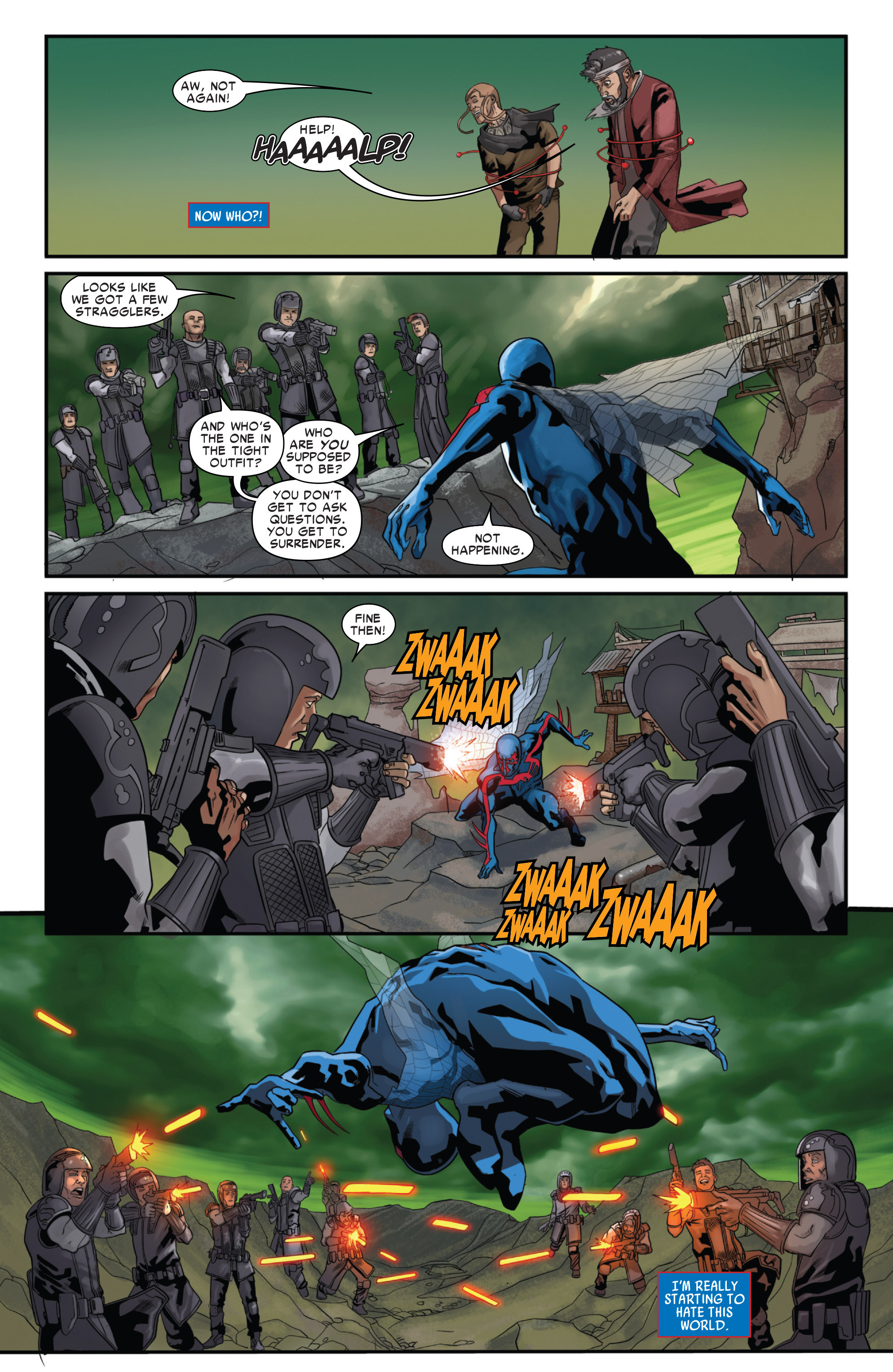 Read online Spider-Man 2099 (2014) comic -  Issue #9 - 9