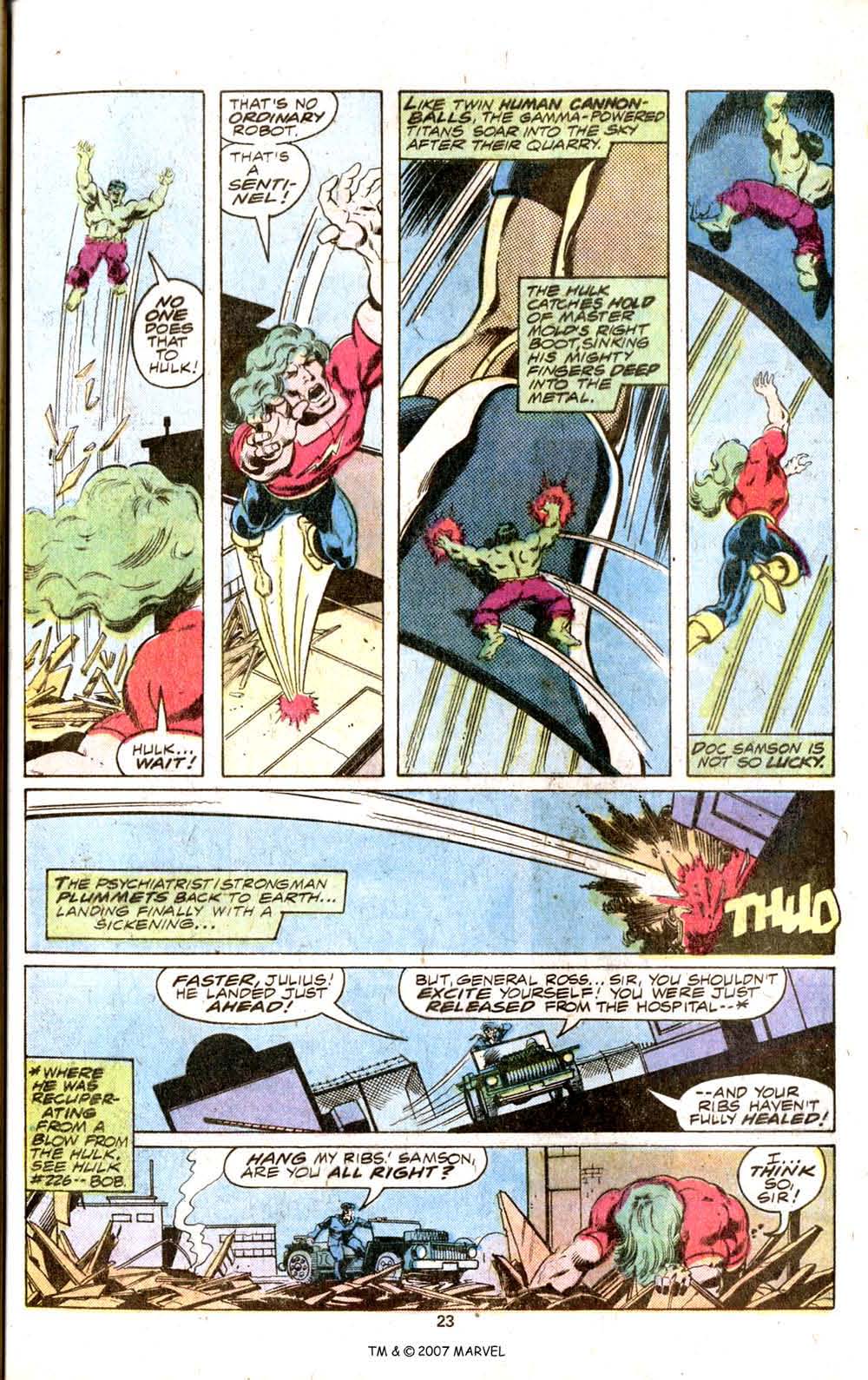 Read online The Incredible Hulk Annual comic -  Issue #7 - 25