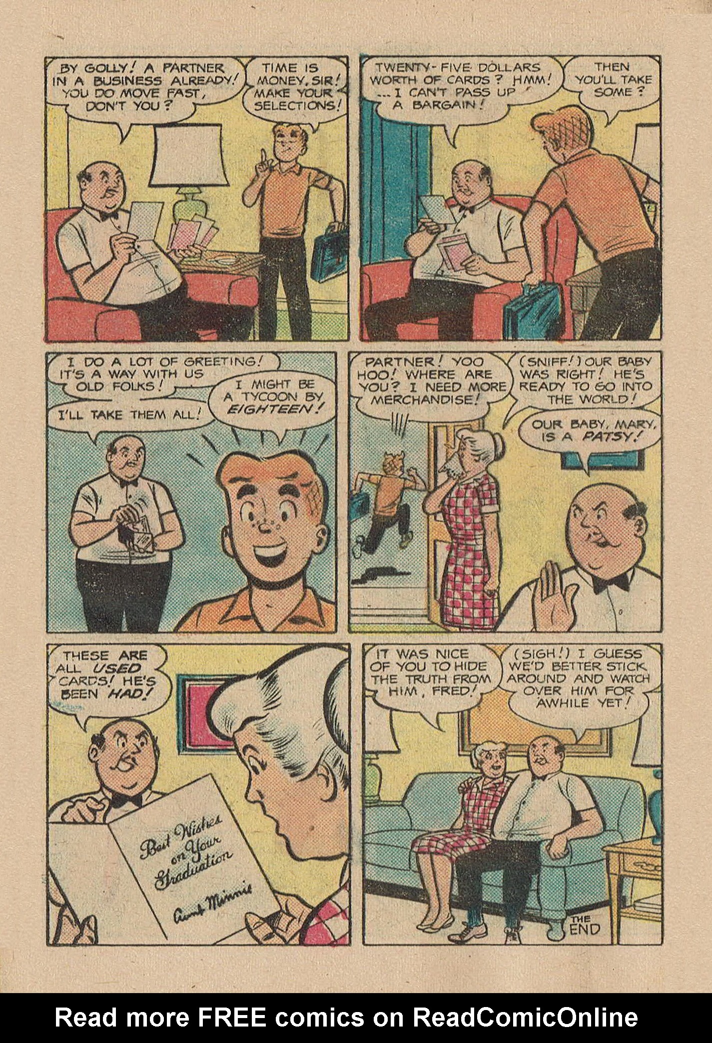 Read online Archie Digest Magazine comic -  Issue #42 - 128