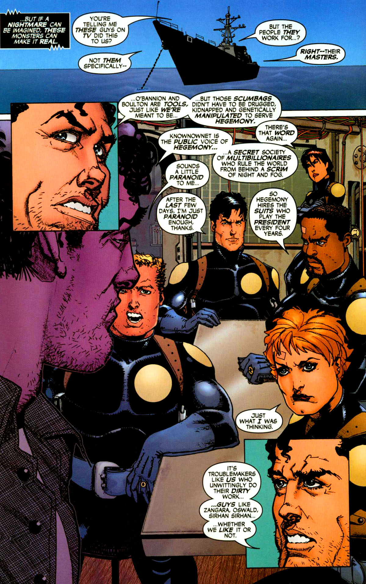 Read online Challengers of the Unknown (2004) comic -  Issue #4 - 13