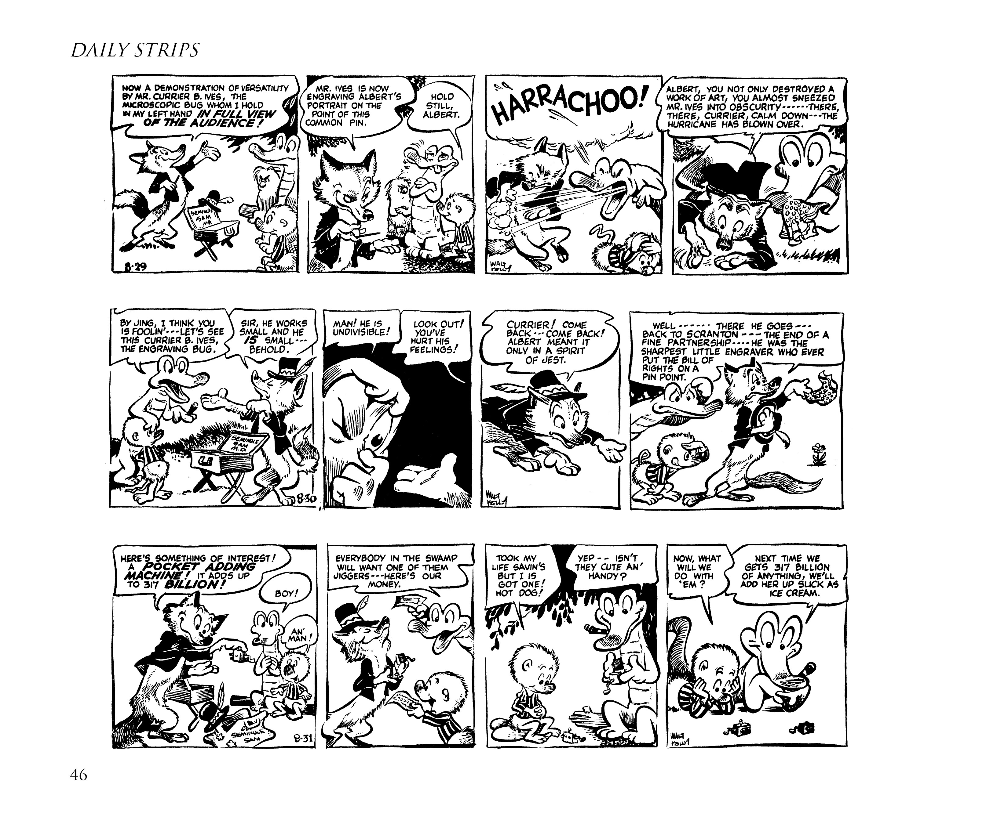 Read online Pogo by Walt Kelly: The Complete Syndicated Comic Strips comic -  Issue # TPB 1 (Part 1) - 64