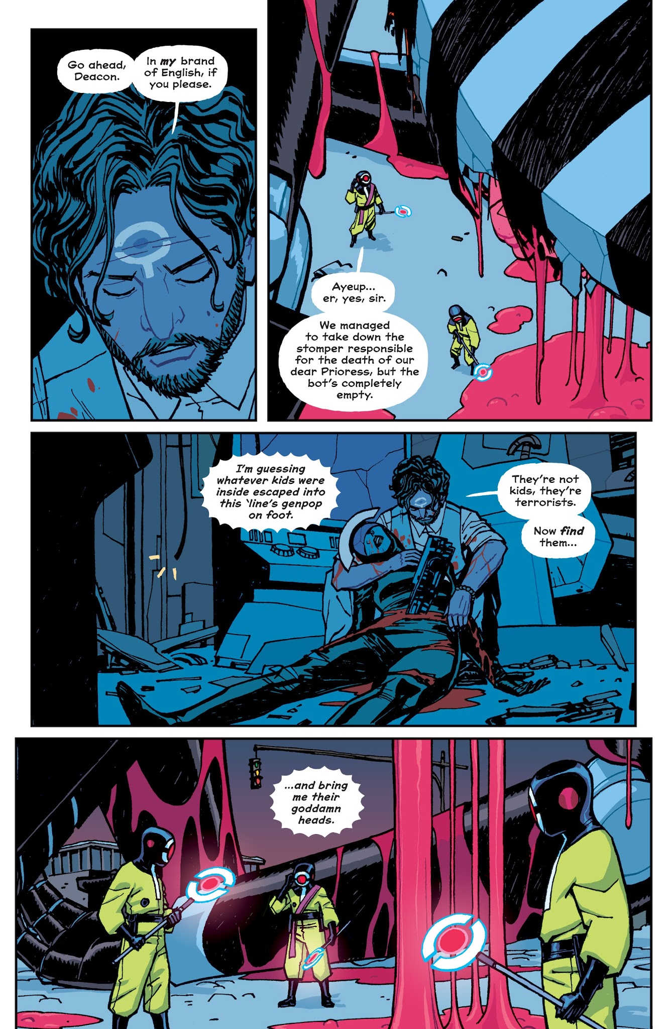 Read online Paper Girls comic -  Issue #19 - 13