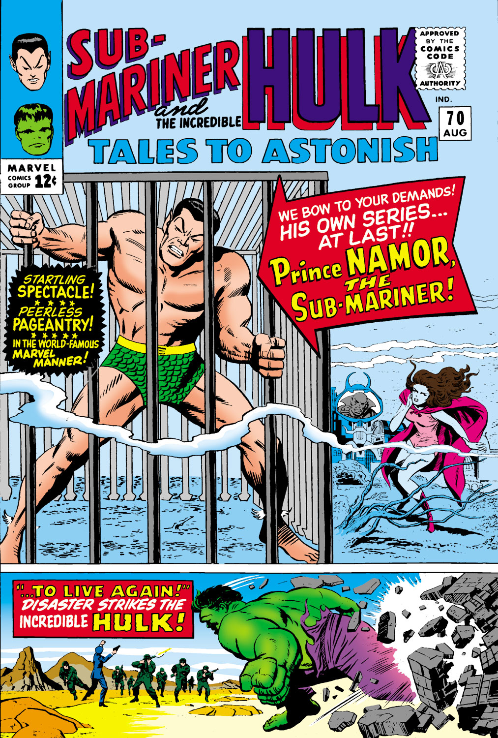 Read online Tales to Astonish (1959) comic -  Issue #70 - 1