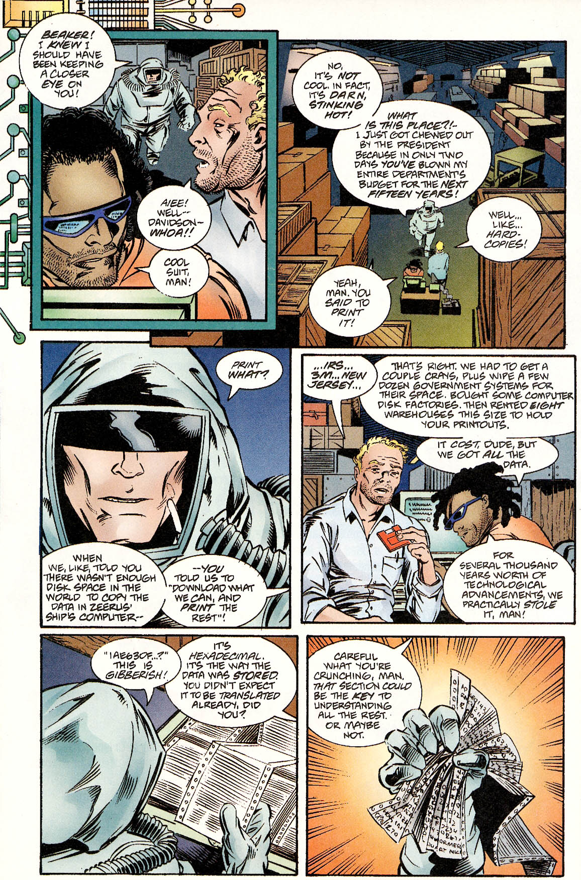 Read online Leonard Nimoy's Primortals (1996) comic -  Issue #3 - 14