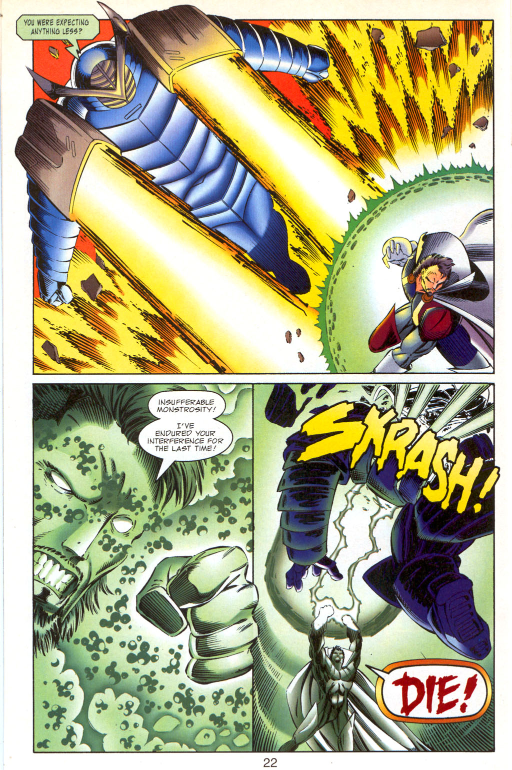Read online Bloodstrike (1993) comic -  Issue #10 - 22