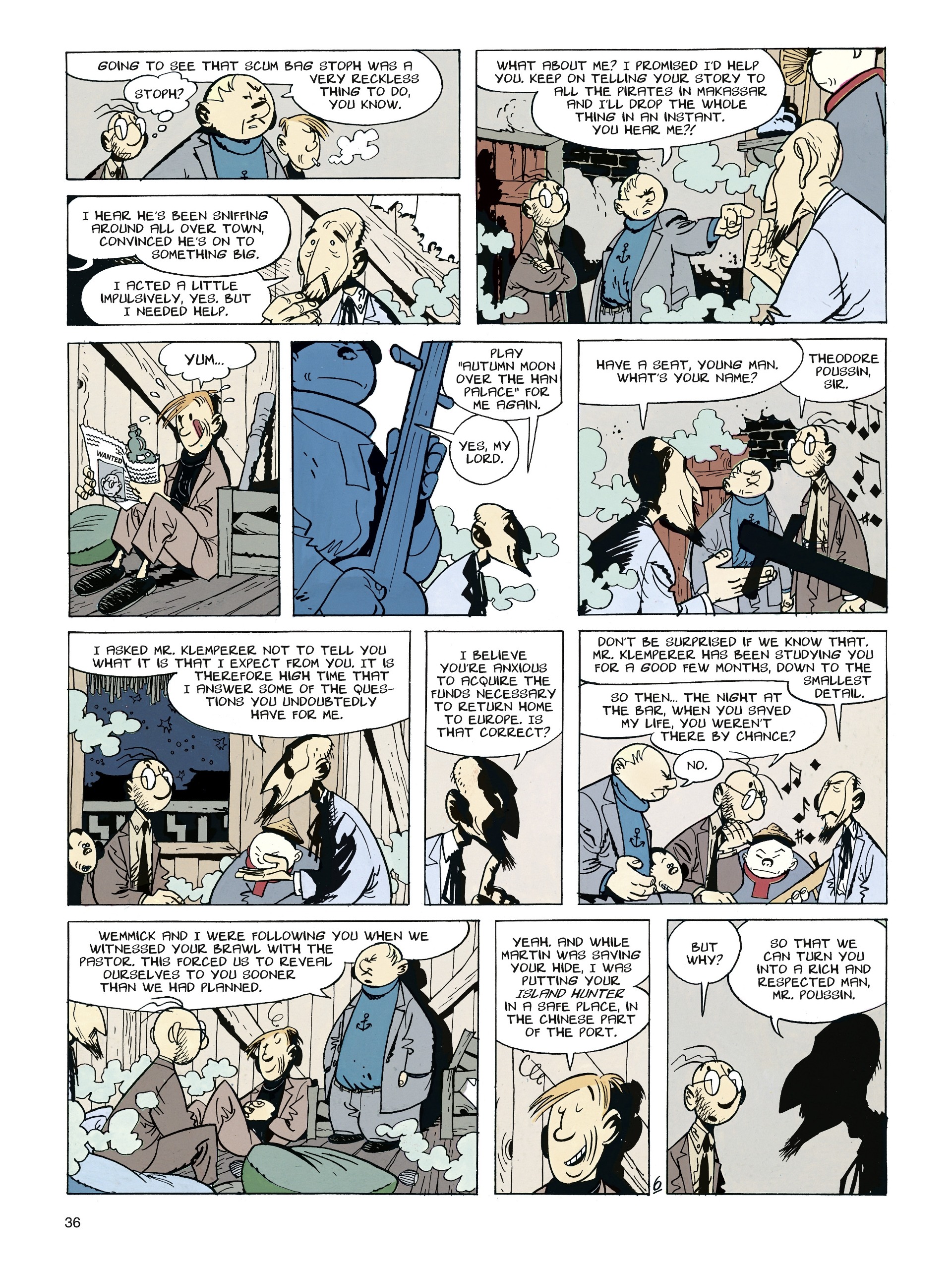 Read online Theodore Poussin comic -  Issue #2 - 36