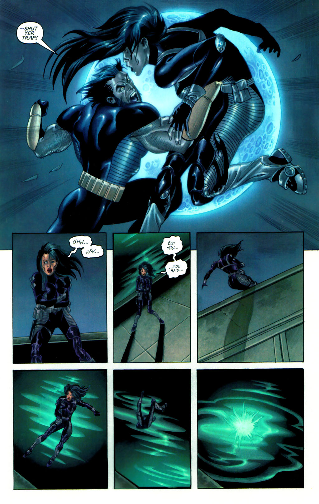 Read online Wolverine/Captain America comic -  Issue #4 - 16