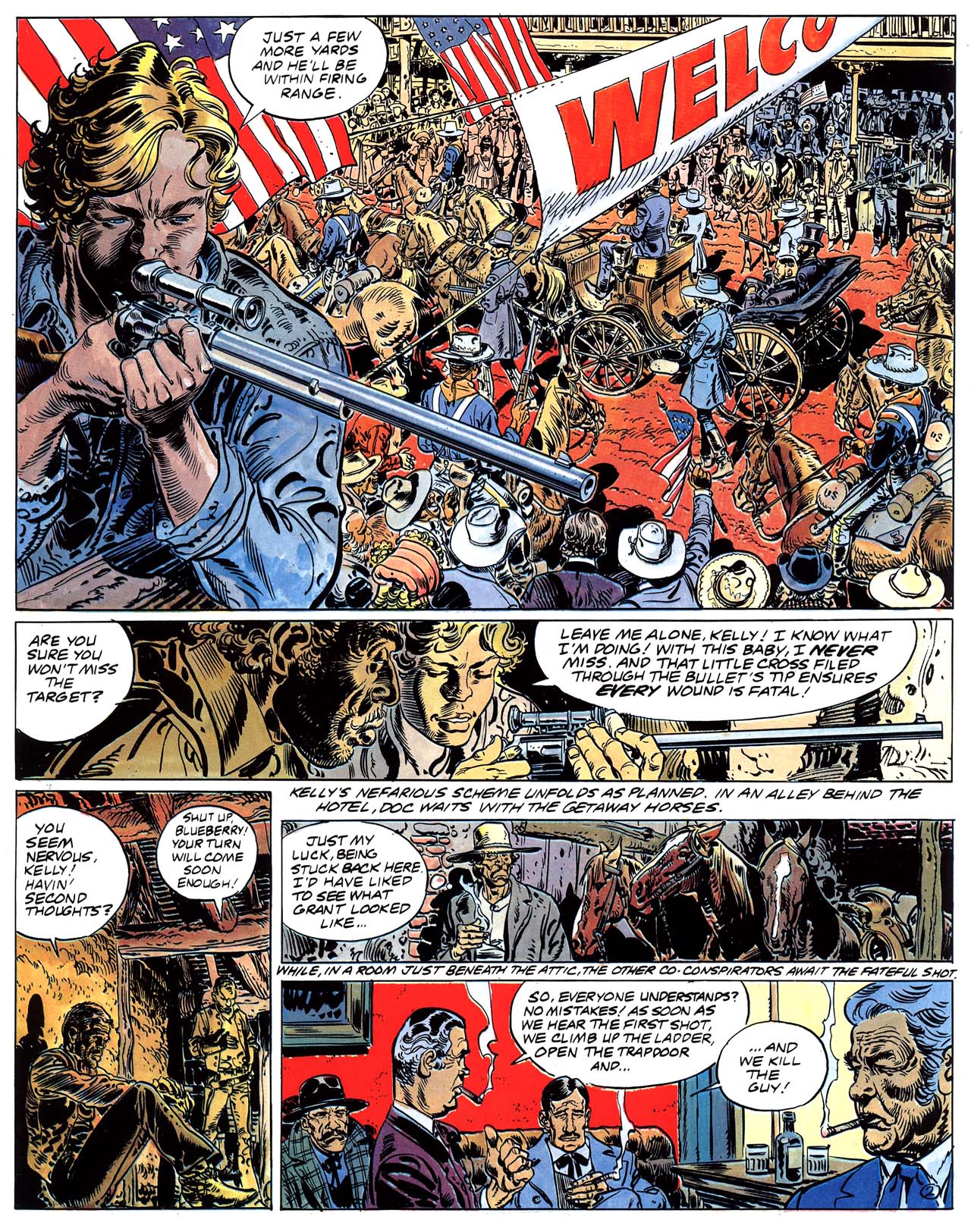 Read online Epic Graphic Novel: Blueberry comic -  Issue #3 - 7