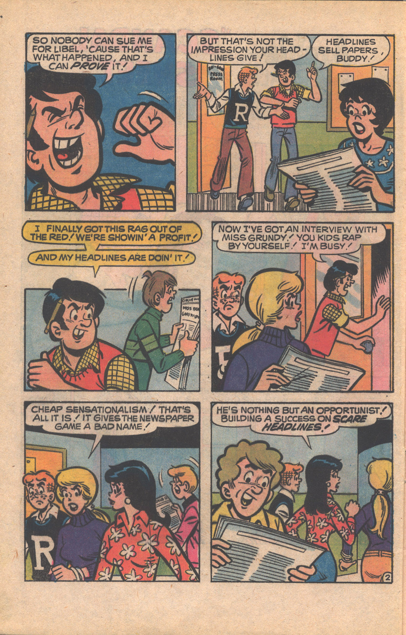 Read online Archie at Riverdale High (1972) comic -  Issue #33 - 4