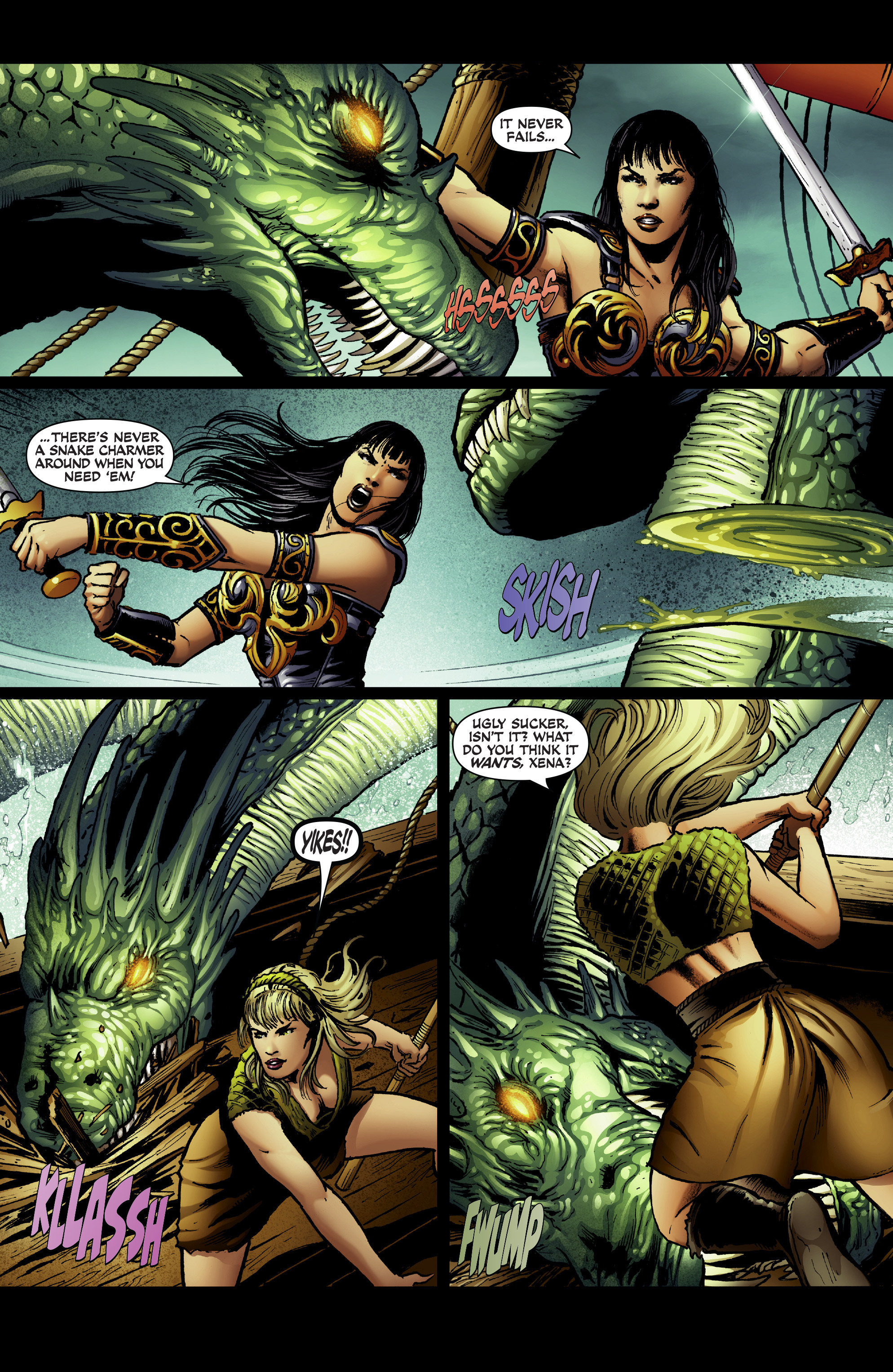 Read online Xena (2006) comic -  Issue #1 - 9