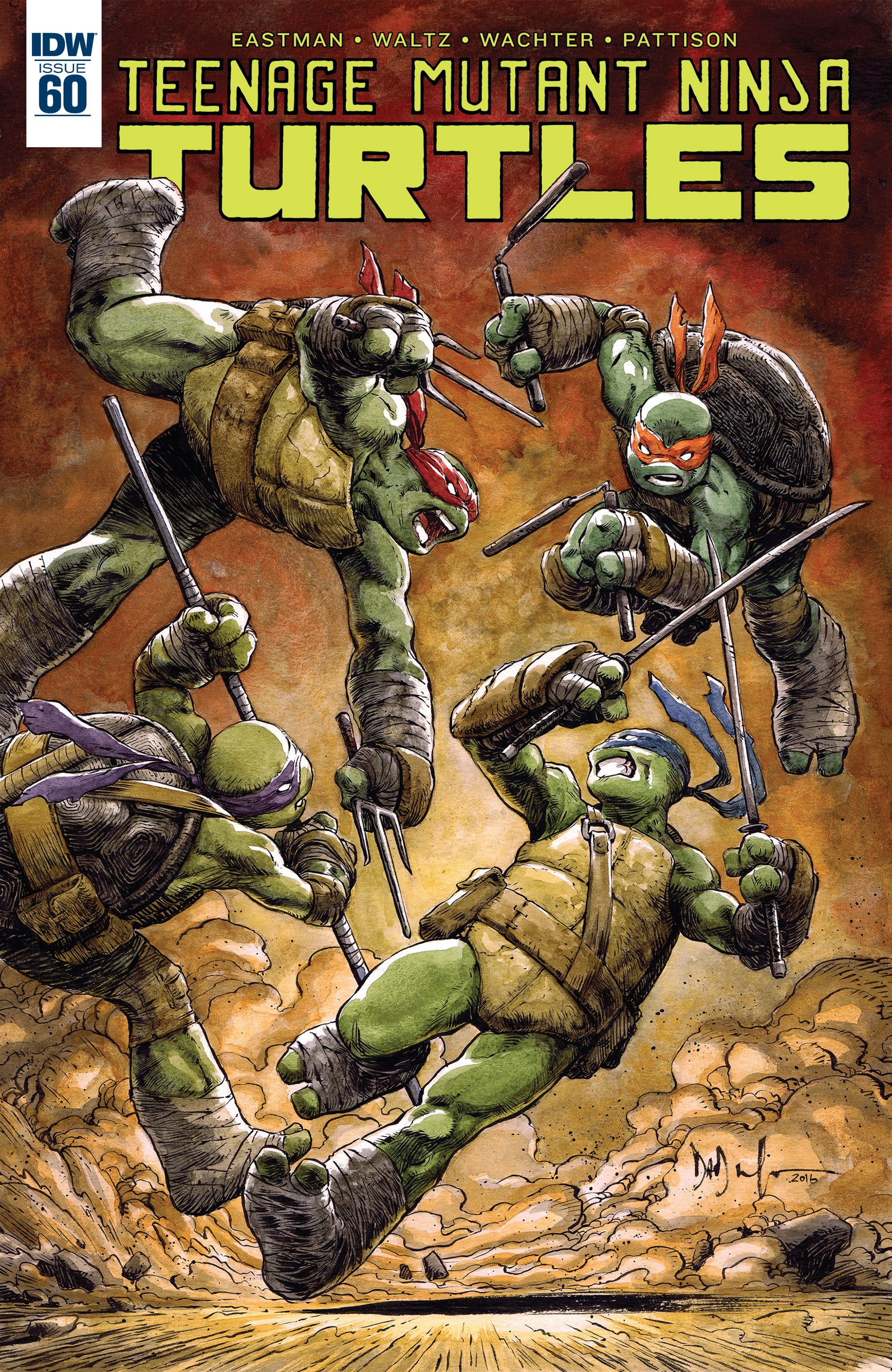 Read online Teenage Mutant Ninja Turtles (2011) comic -  Issue #60 - 1