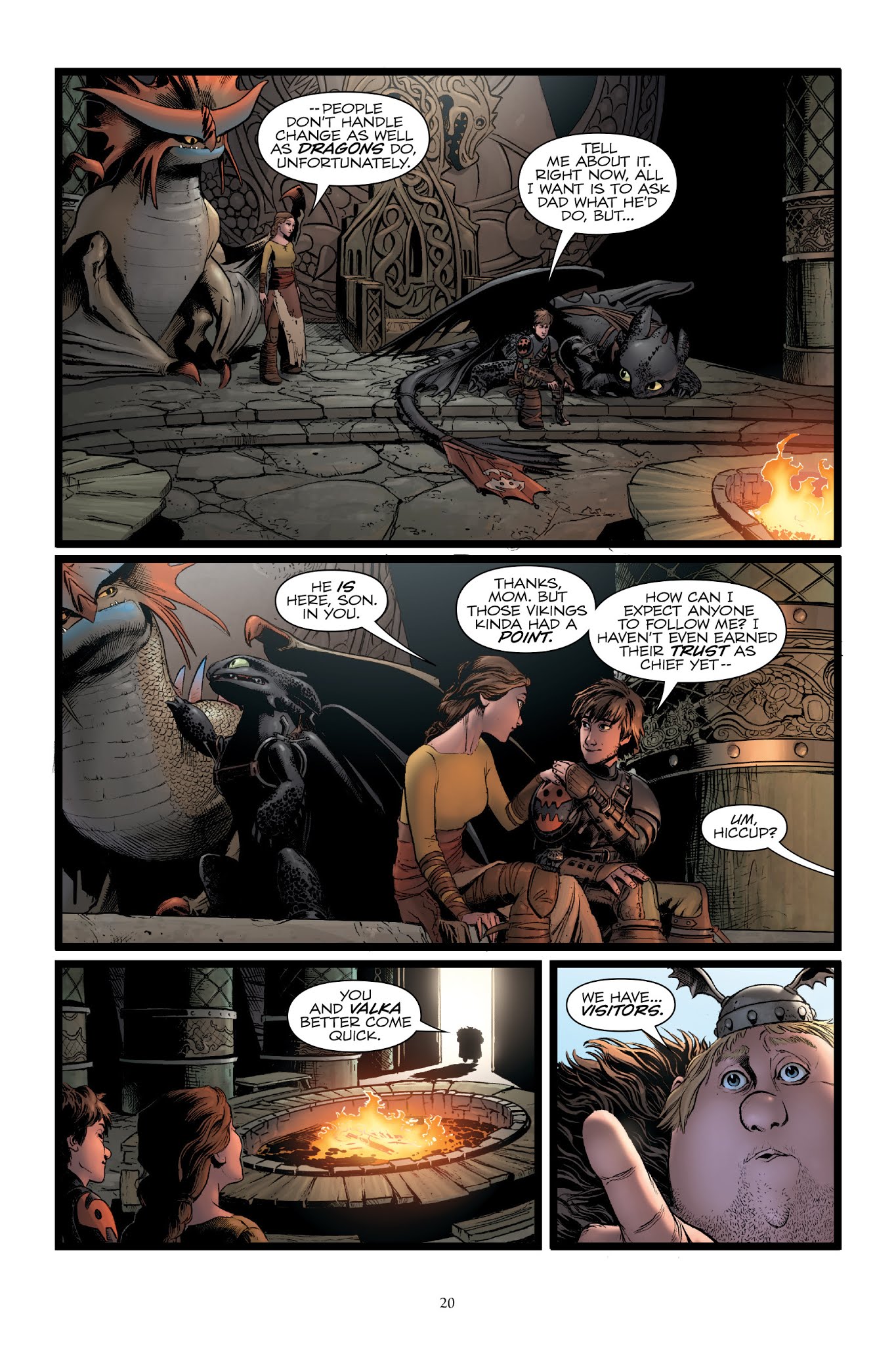 Read online How To Train Your Dragon: The Serpent's Heir comic -  Issue # TPB - 21