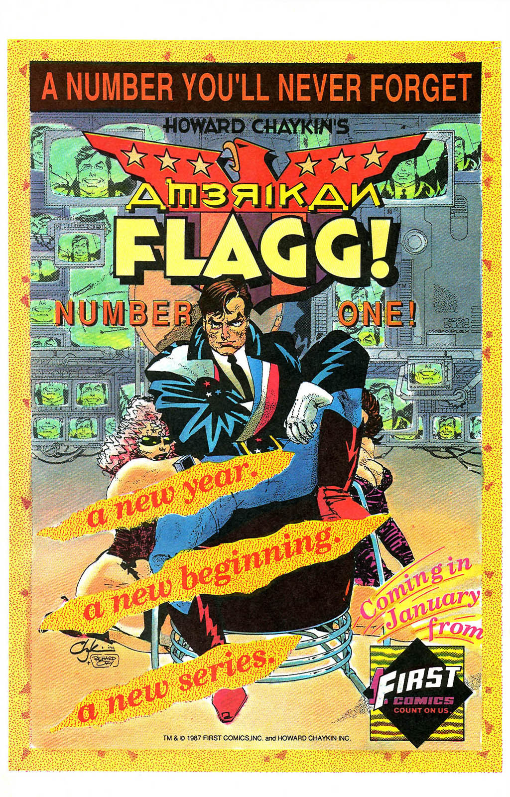 Read online American Flagg! comic -  Issue #50 - 21