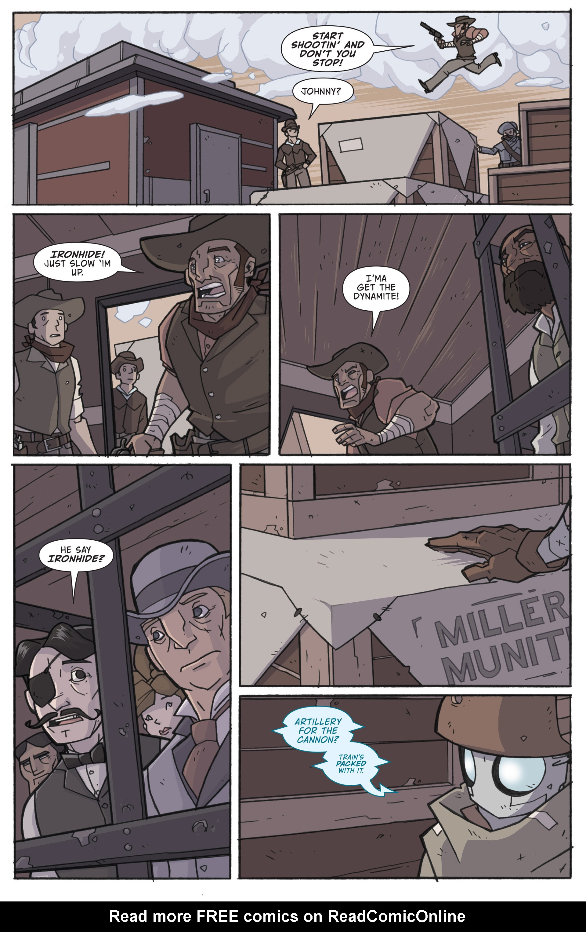 Read online Atomic Robo and the Knights of the Golden Circle comic -  Issue #3 - 8