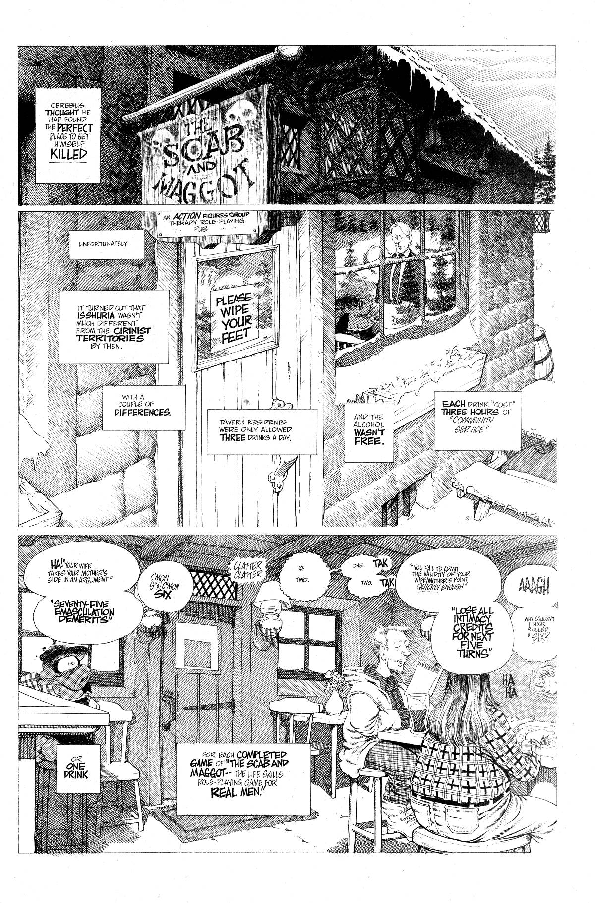 Read online Cerebus comic -  Issue #266 - 5