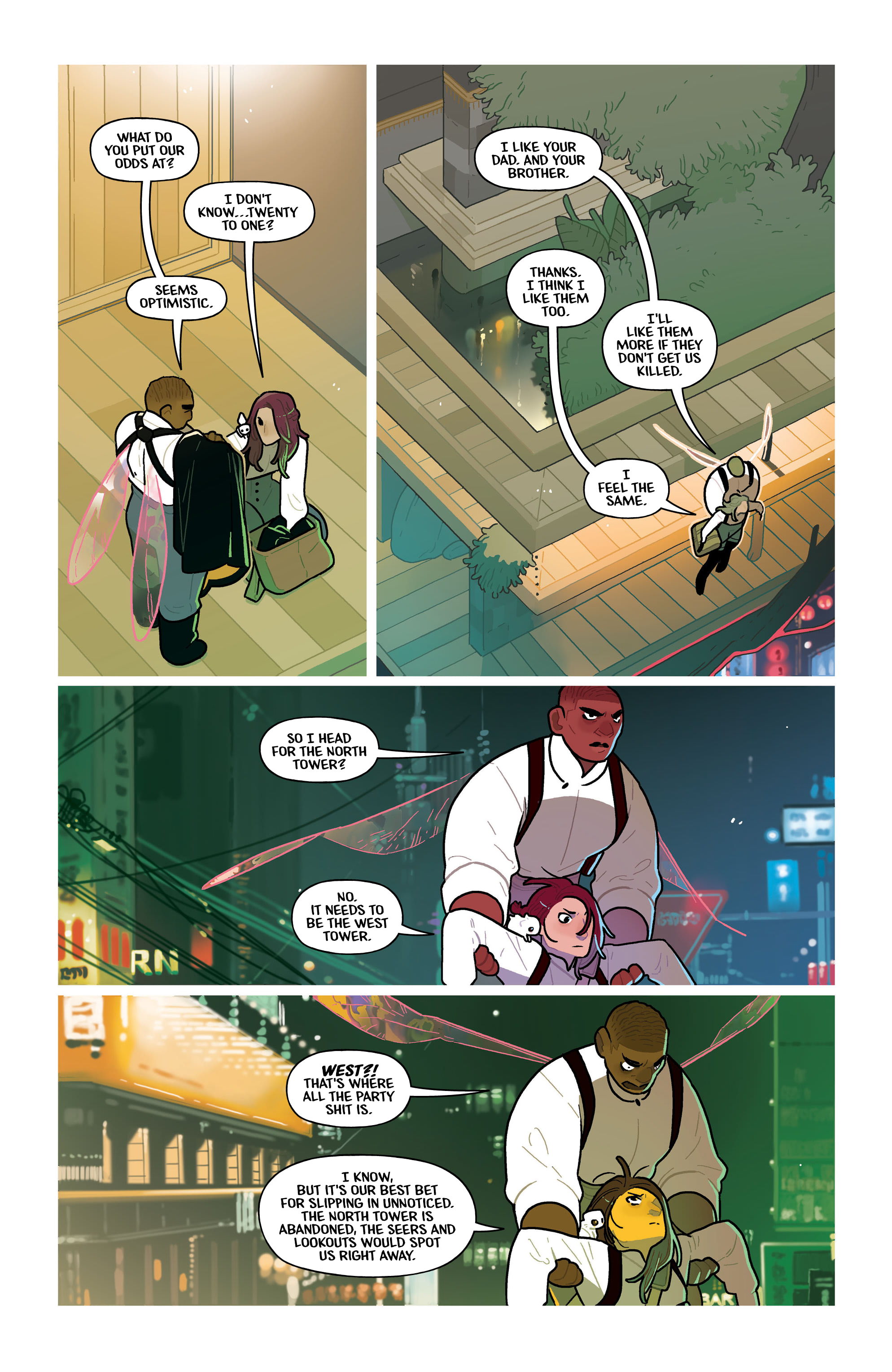 Read online Black Cloak comic -  Issue #5 - 16