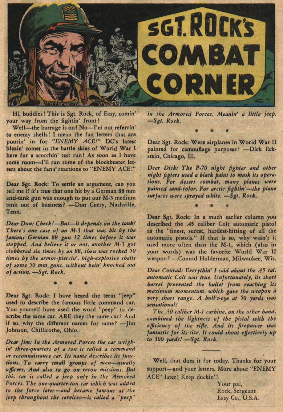 Read online Star Spangled War Stories (1952) comic -  Issue #121 - 20