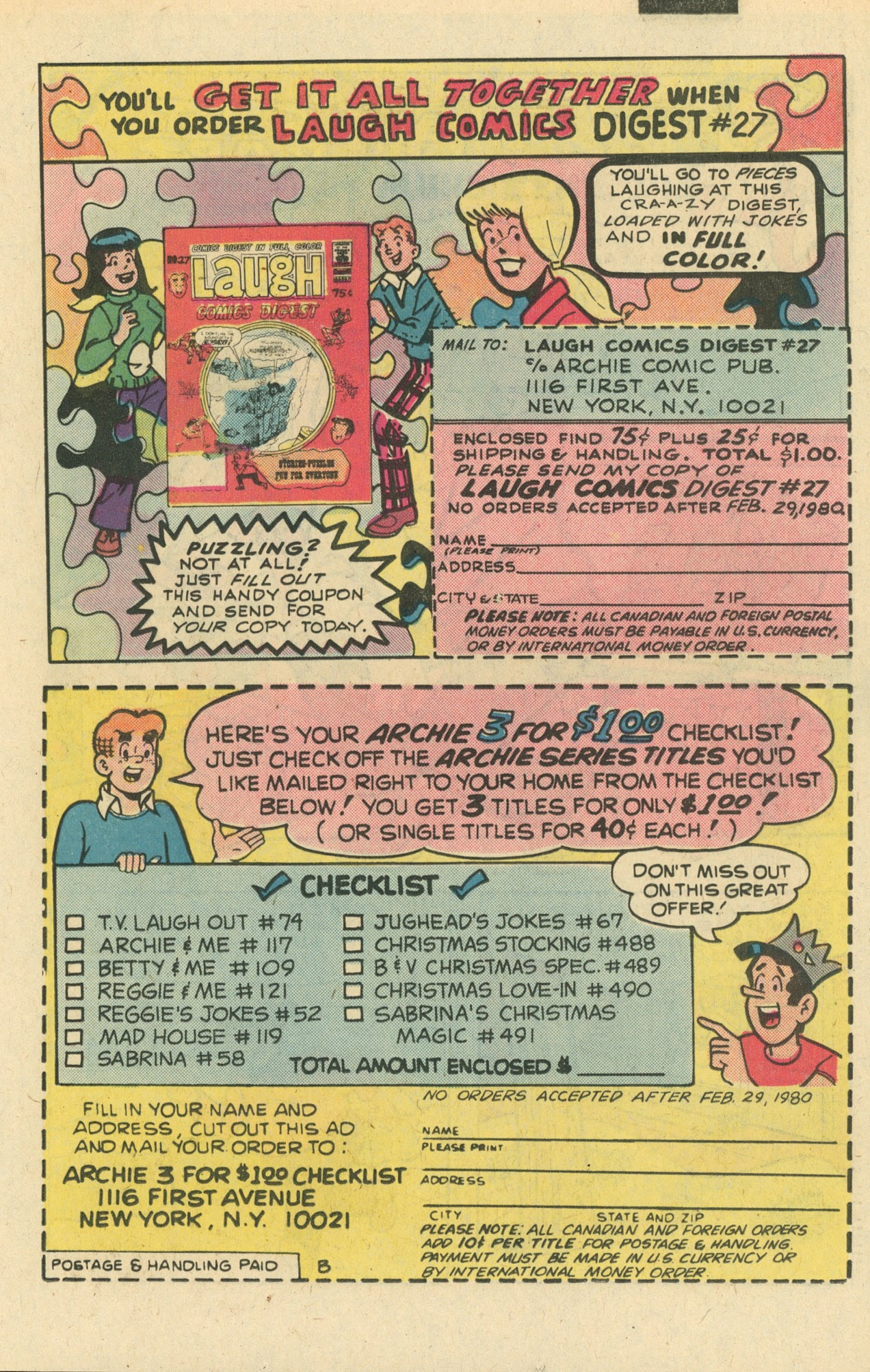 Read online Laugh (Comics) comic -  Issue #347 - 19