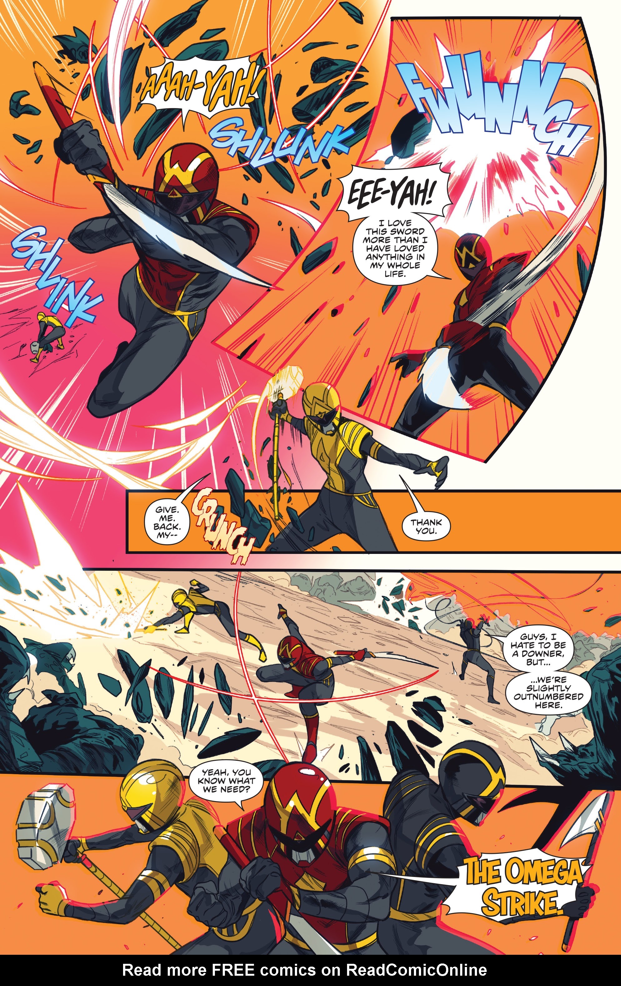 Read online Mighty Morphin Power Rangers comic -  Issue #52 - 20