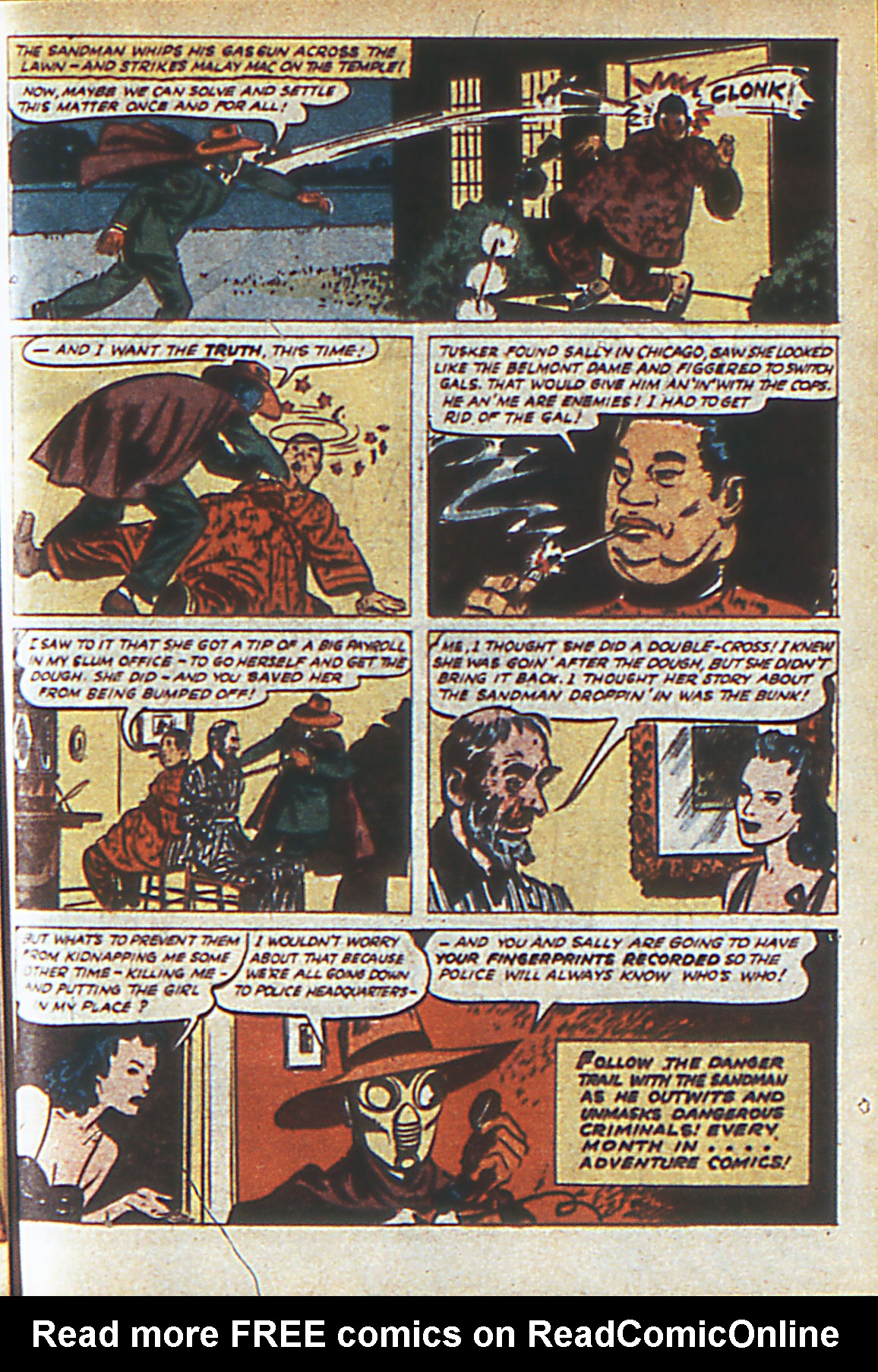Read online Adventure Comics (1938) comic -  Issue #60 - 66