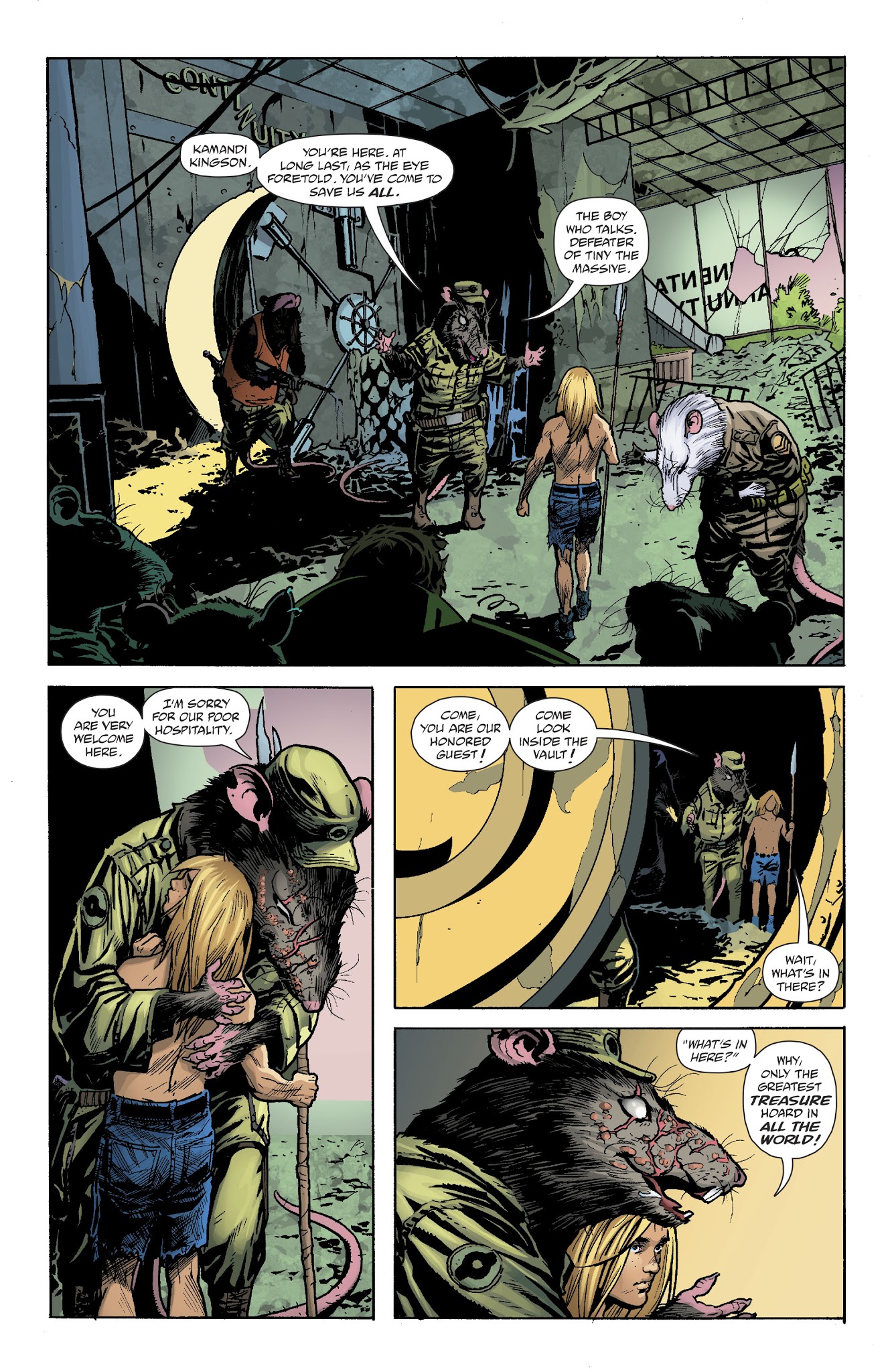 Read online The Kamandi Challenge comic -  Issue #12 - 18