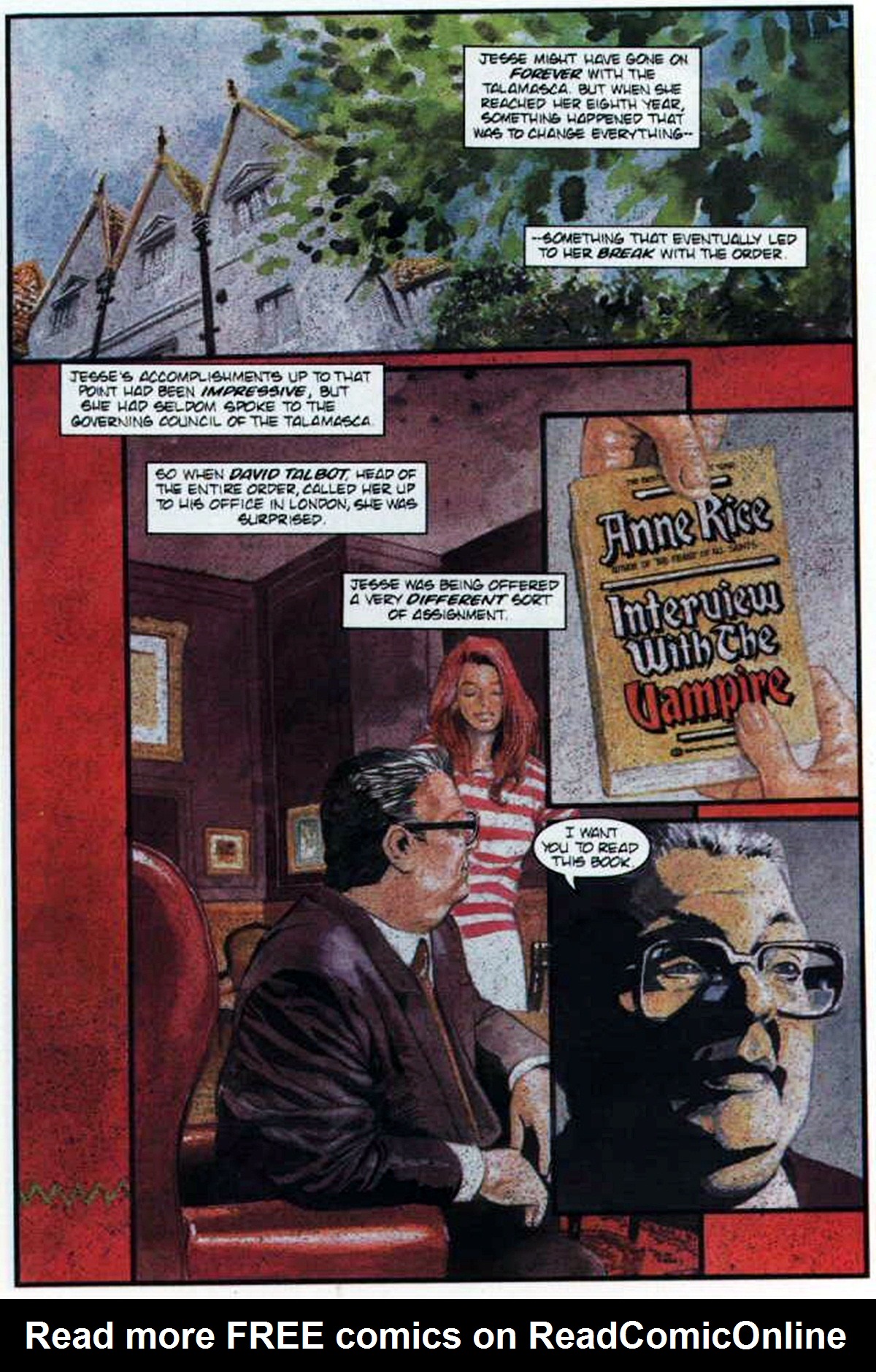 Read online Anne Rice's Queen of the Damned comic -  Issue #5 - 6