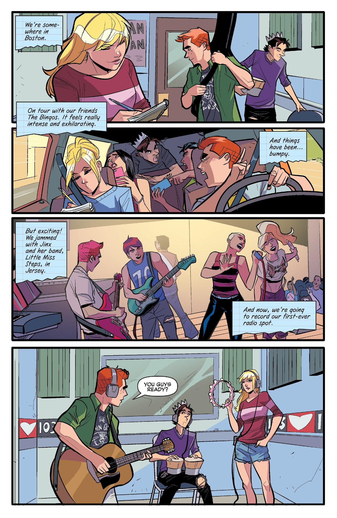 Read online The Archies comic -  Issue #3 - 4