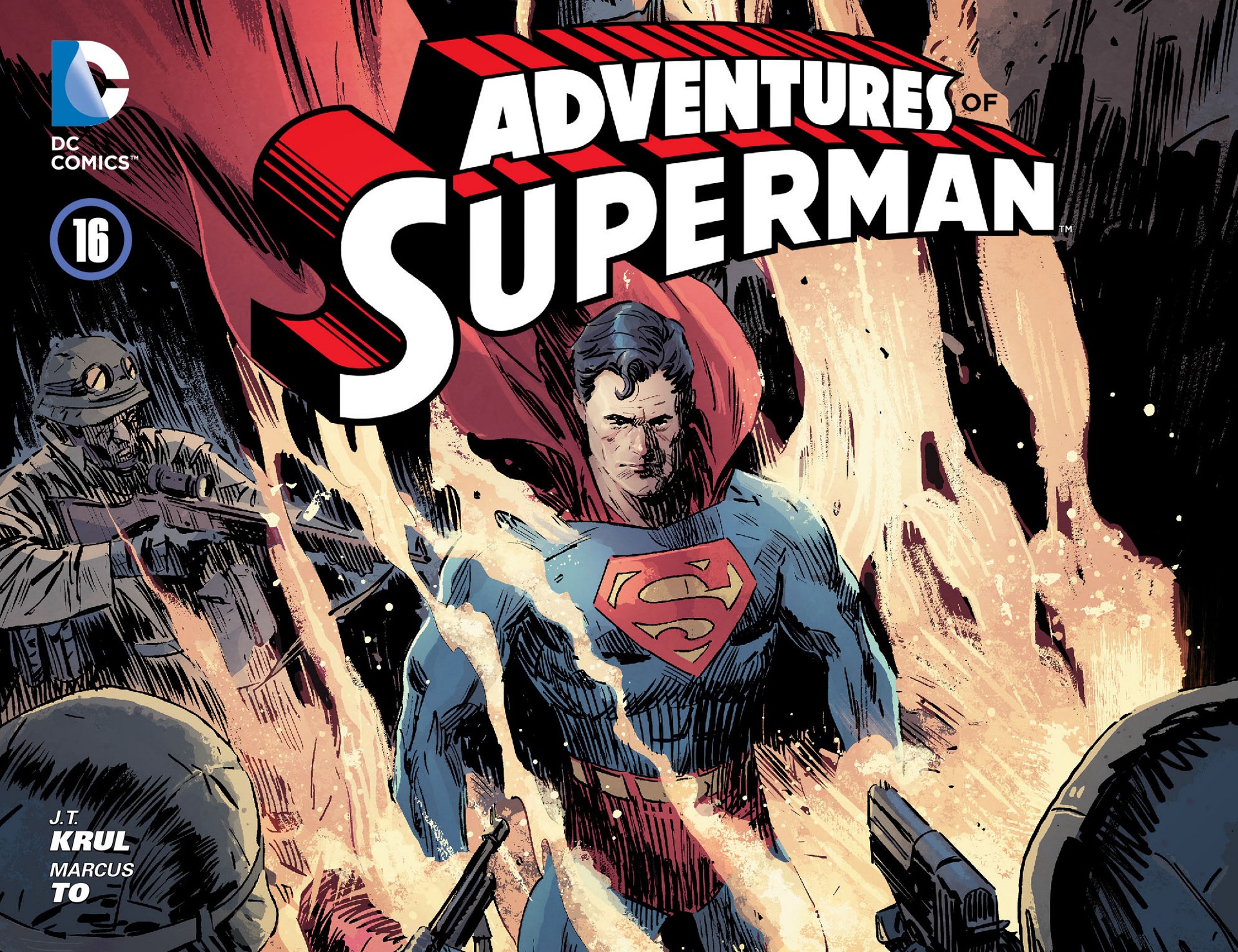 Read online Adventures of Superman [I] comic -  Issue #16 - 1
