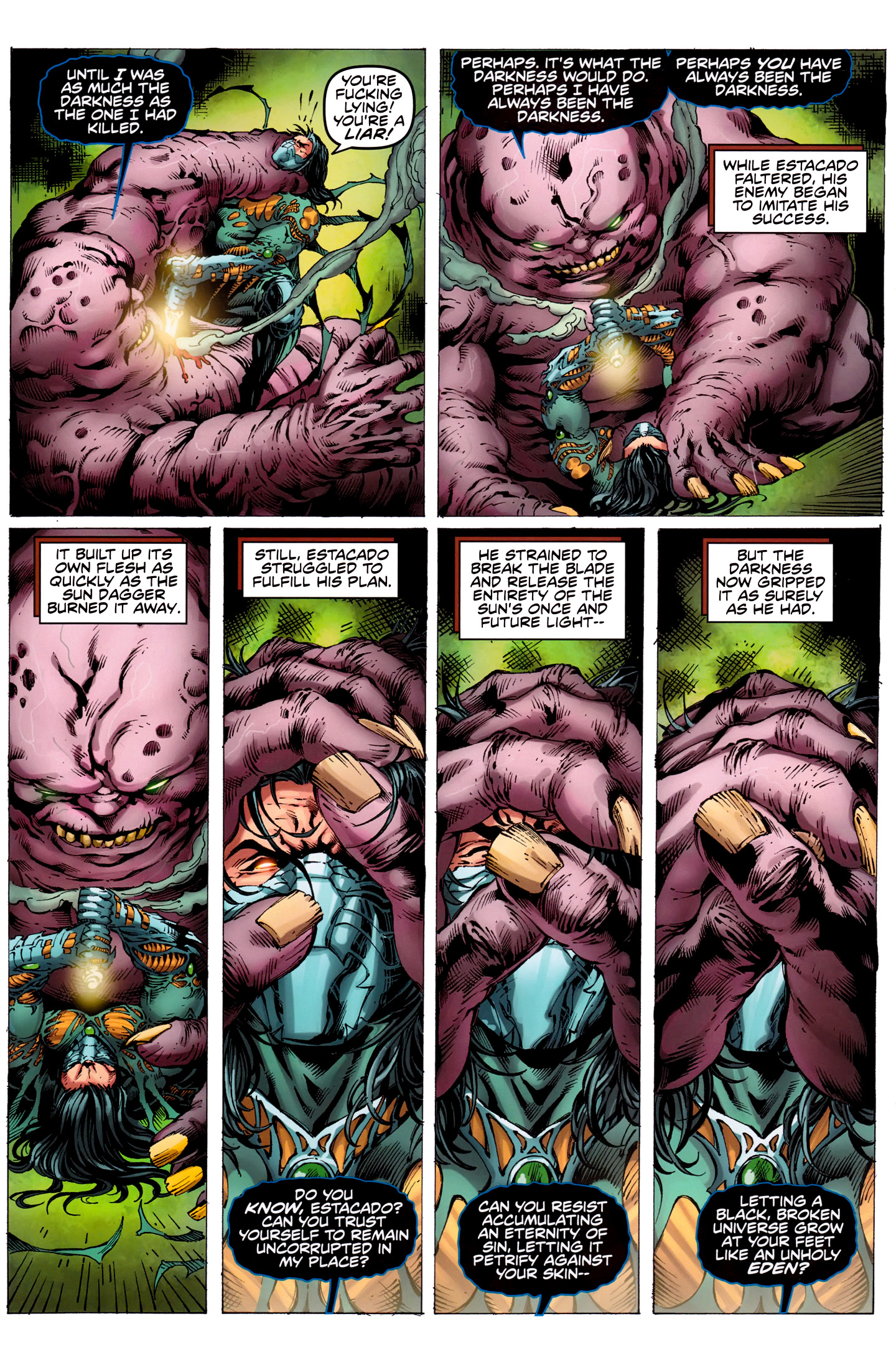 Read online The Darkness (2007) comic -  Issue #100 - 21