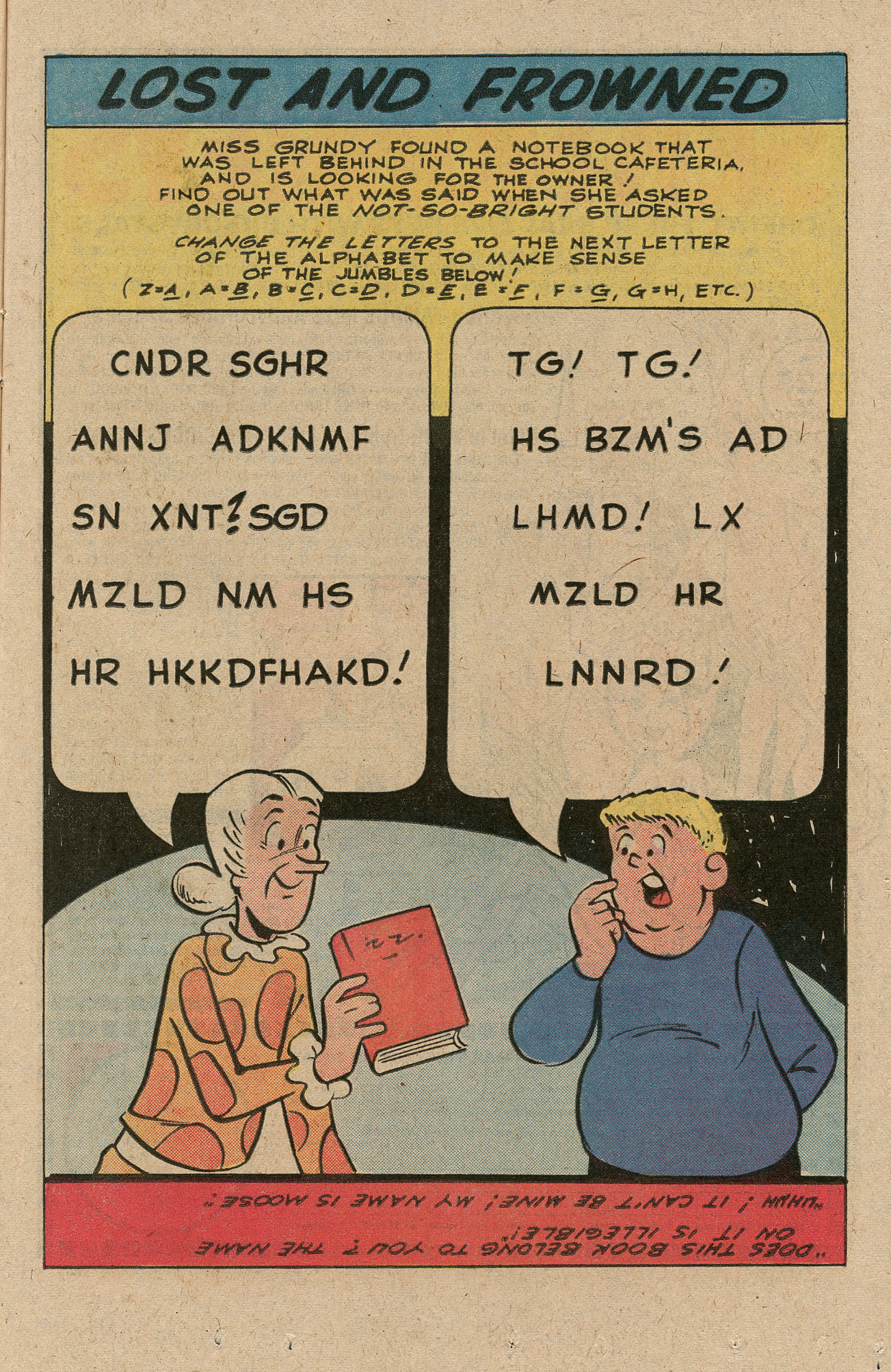 Read online Archie's TV Laugh-Out comic -  Issue #85 - 11