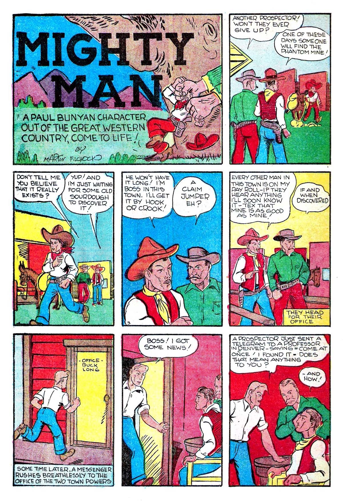 Read online Amazing Man Comics comic -  Issue #5 - 60