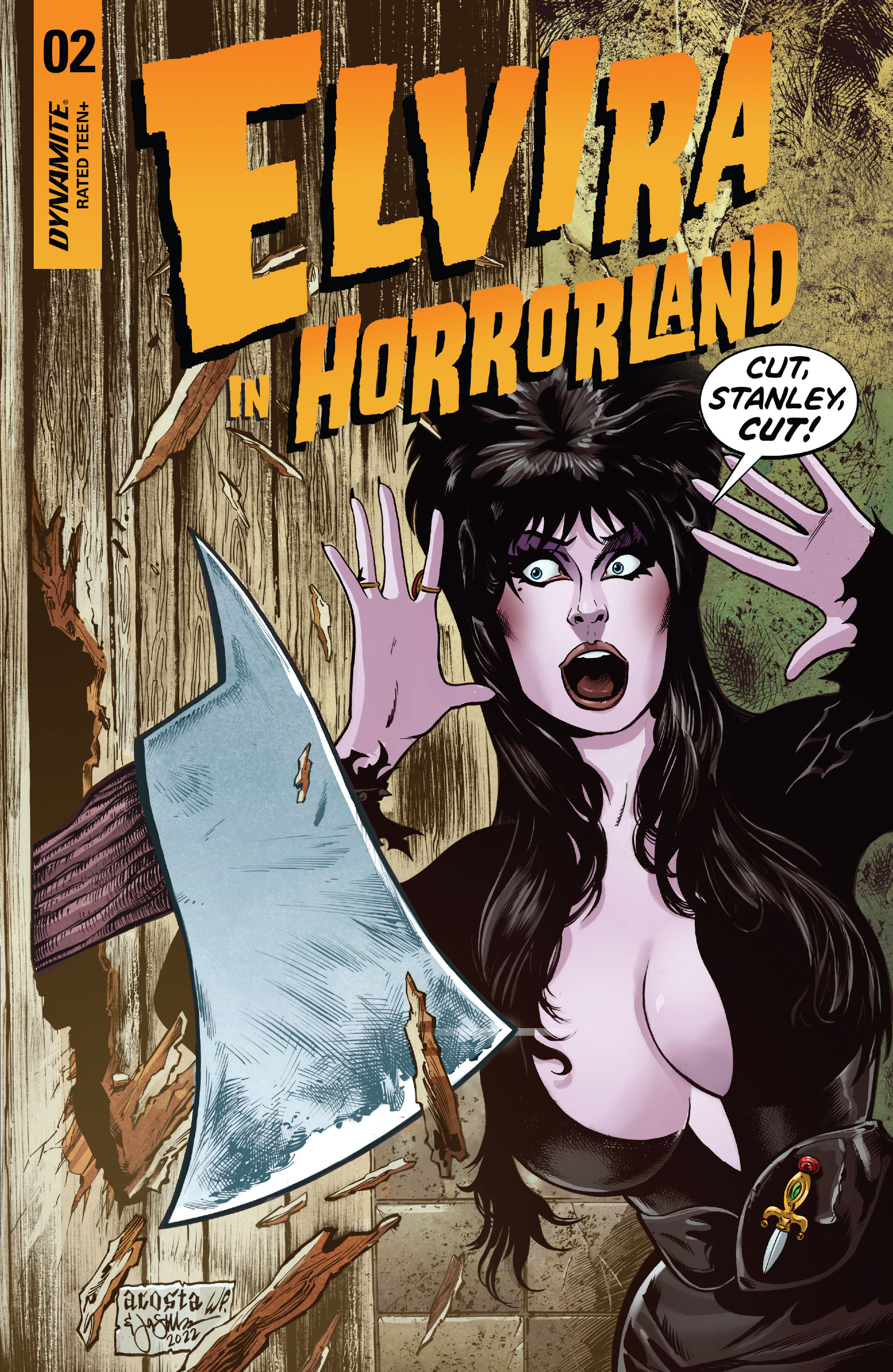 Read online Elvira in Horrorland comic -  Issue #2 - 1