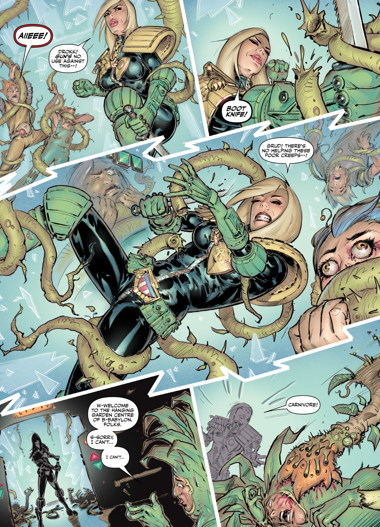 Read online Judge Anderson: The Psi Files comic -  Issue # TPB 5 - 137