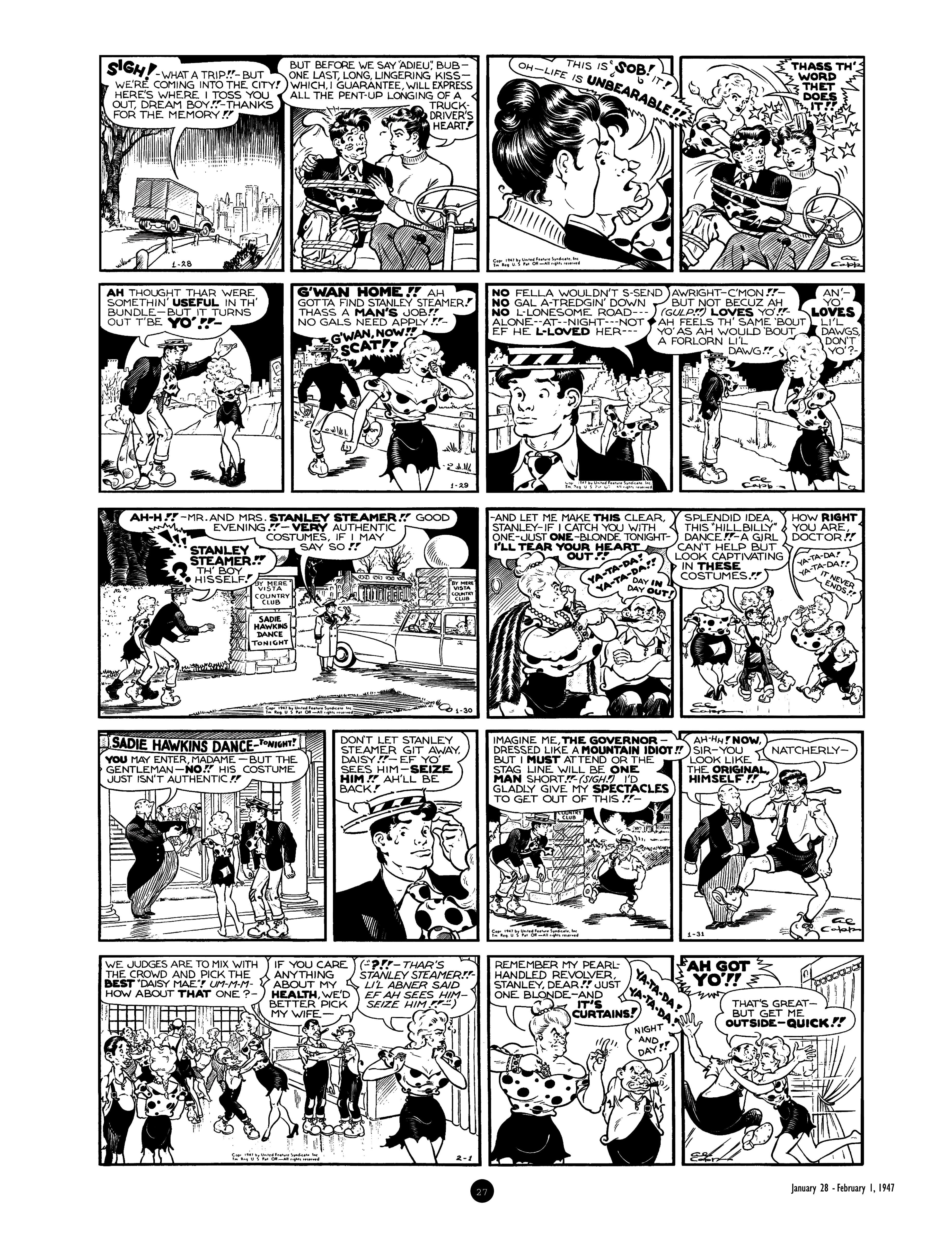 Read online Al Capp's Li'l Abner Complete Daily & Color Sunday Comics comic -  Issue # TPB 7 (Part 1) - 27