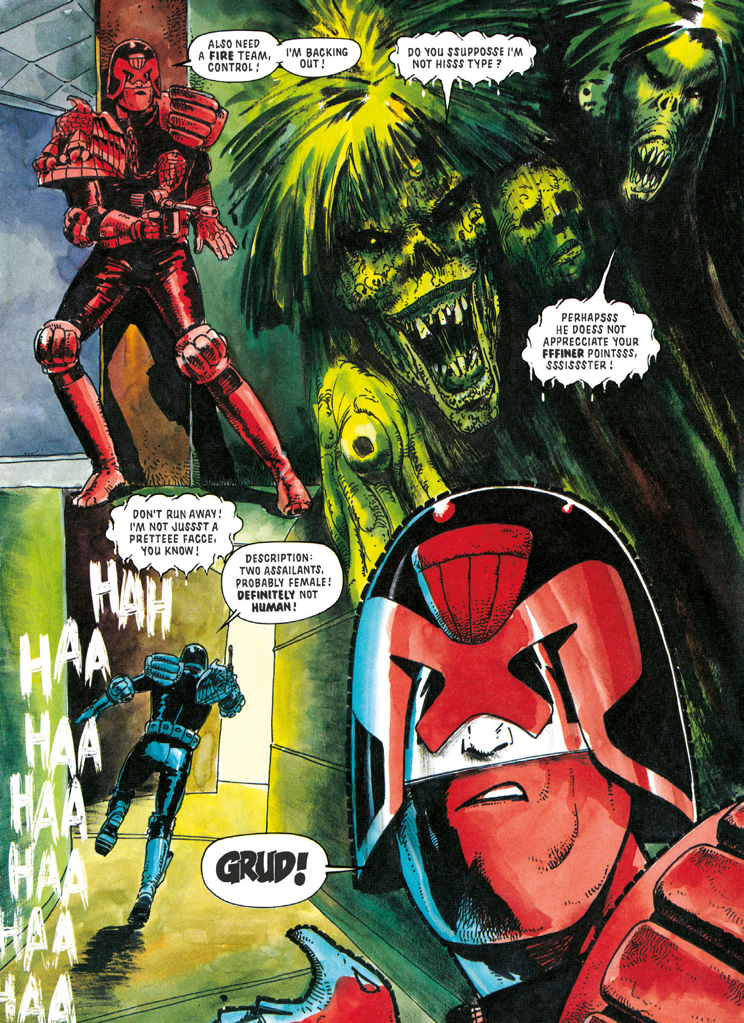 Read online Essential Judge Dredd: Necropolis comic -  Issue # TPB (Part 1) - 47