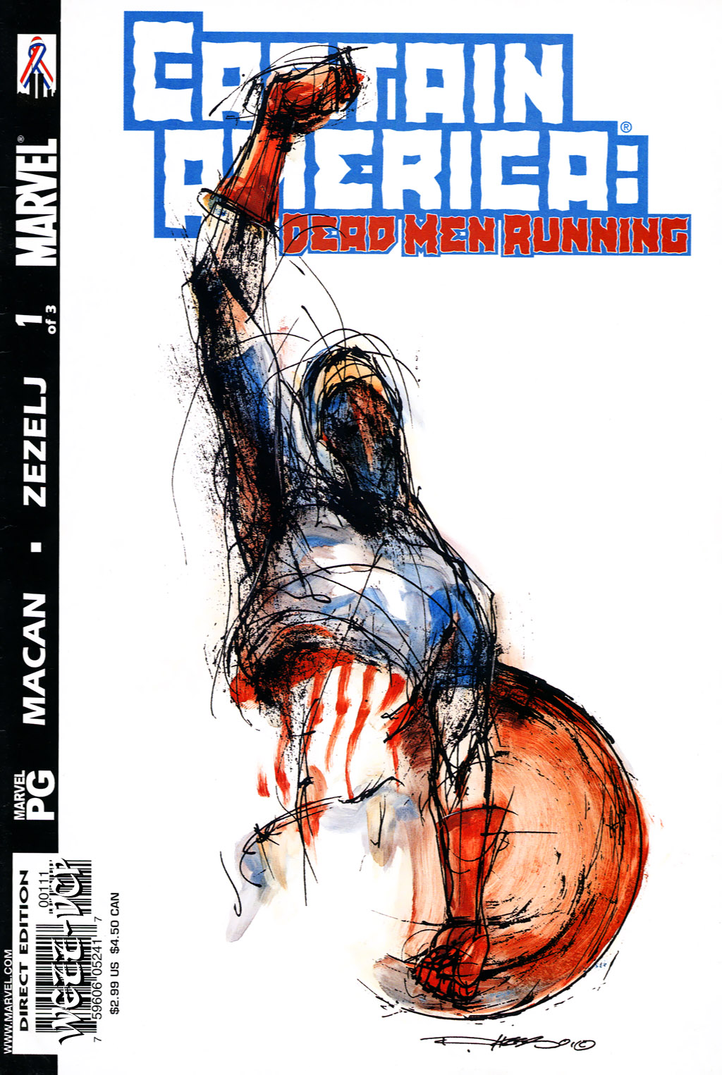 Read online Captain America: Dead Men Running comic -  Issue #1 - 1