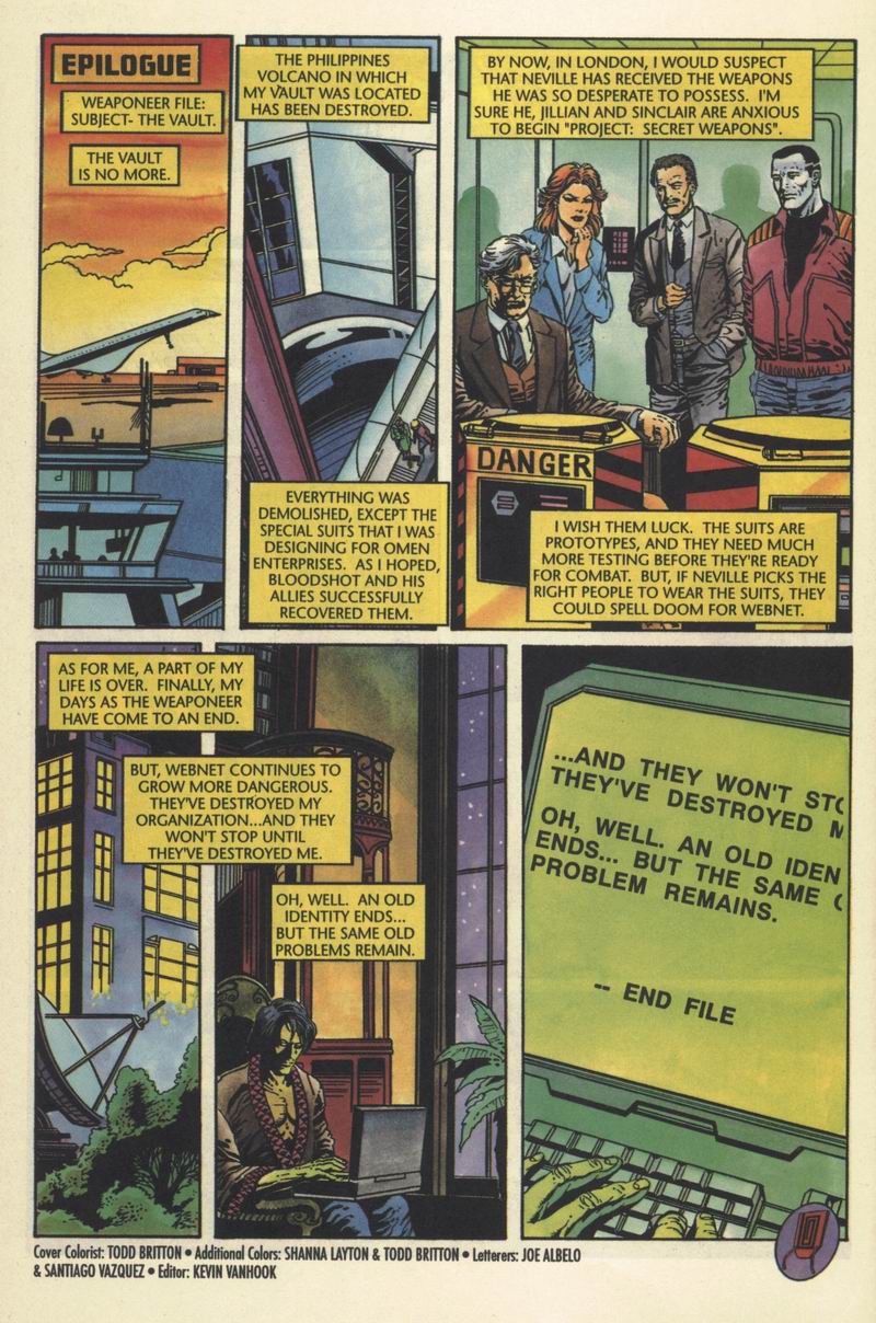 Read online Secret Weapons comic -  Issue #10 - 21