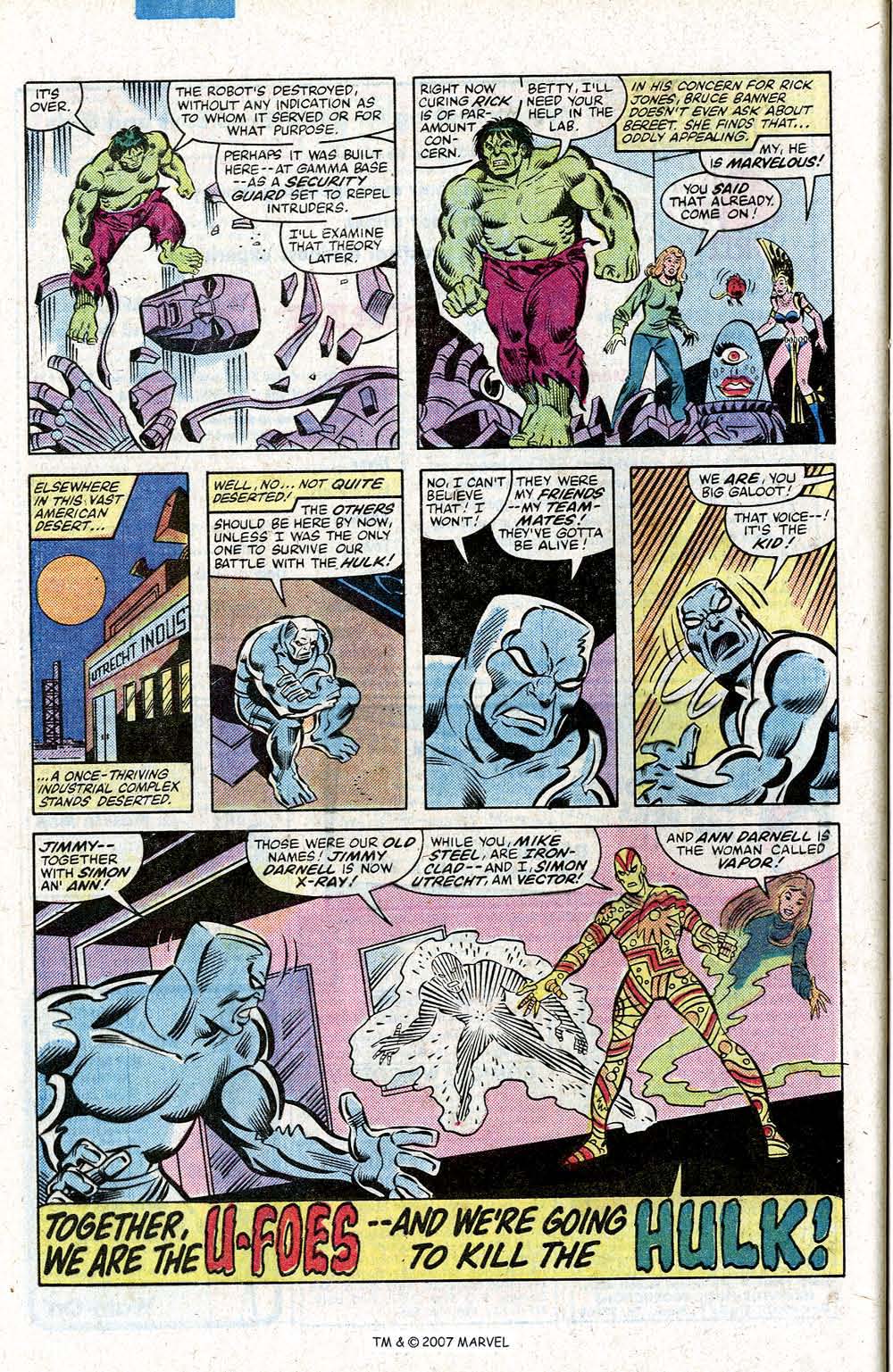 Read online The Incredible Hulk (1968) comic -  Issue #275 - 32