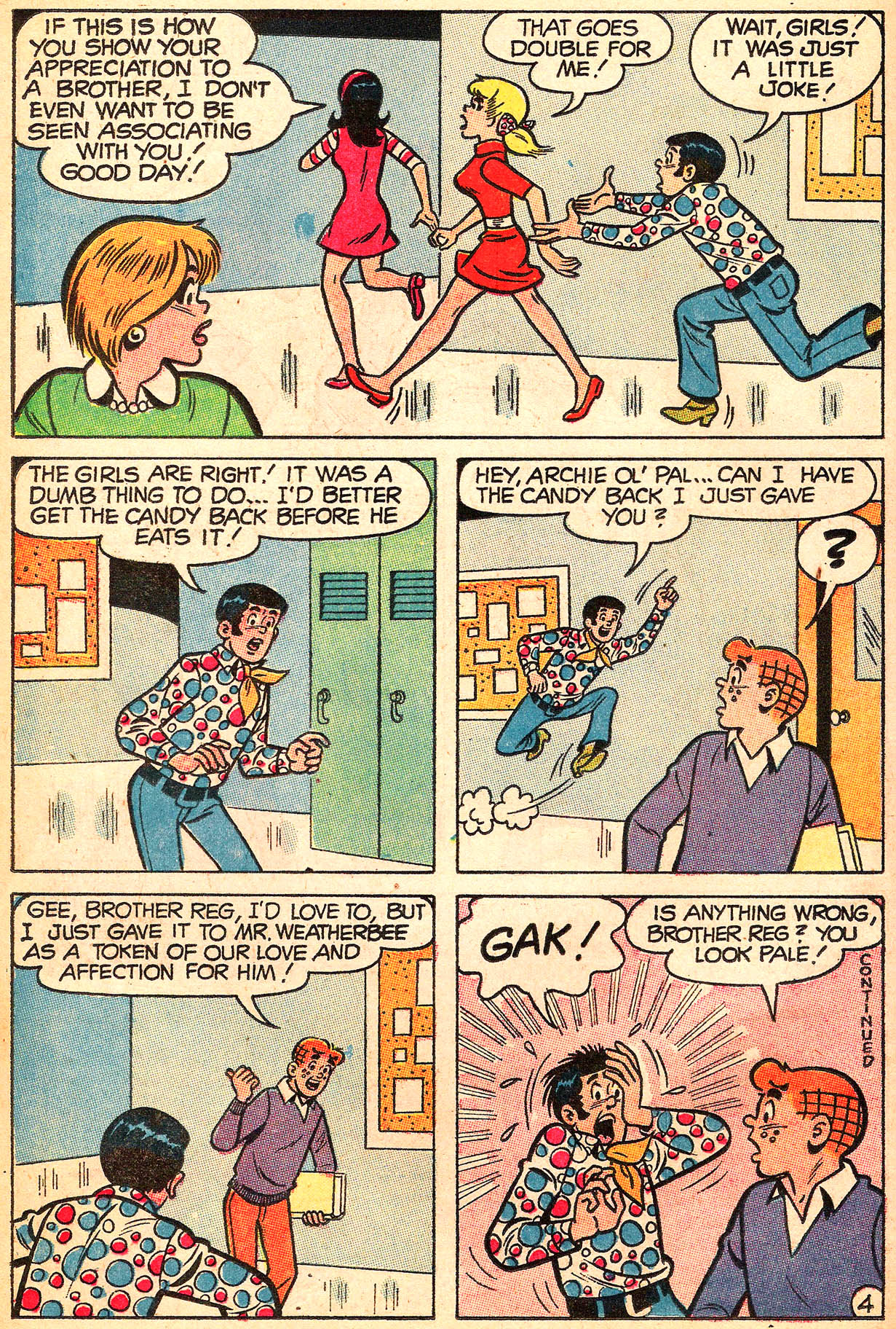 Read online Archie Giant Series Magazine comic -  Issue #169 - 16